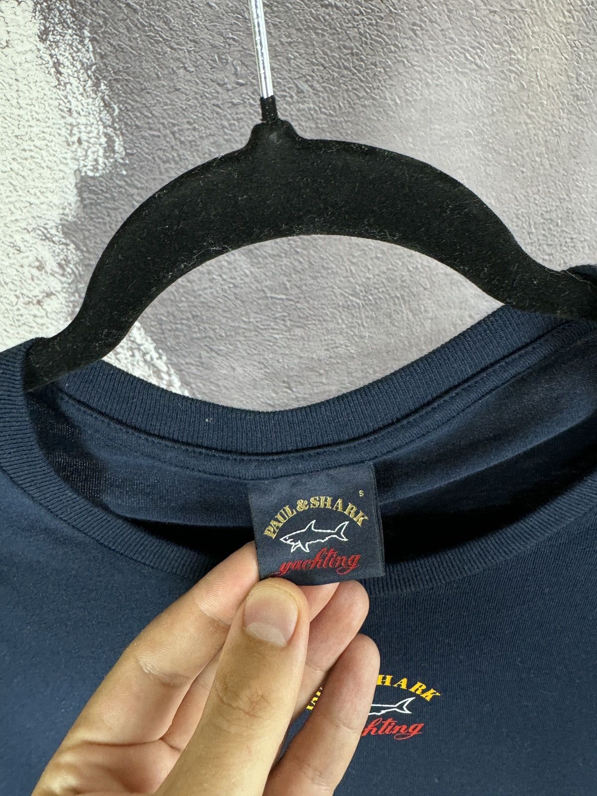 Paul & Shark Paul & Shark navy blue center logo tee shirt Size US S / EU 44-46 / 1 - 6 Thumbnail