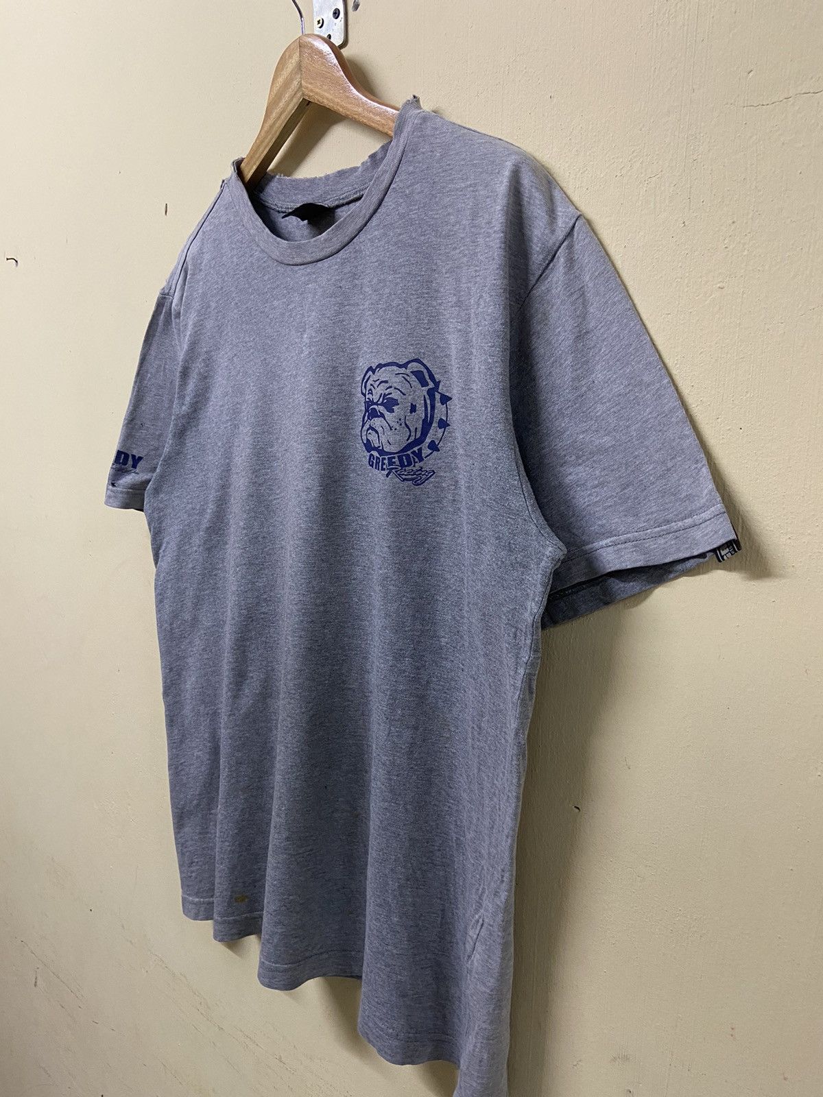 Japanese Brand × Vintage Vintage Destress Greedy Racing Size US L / EU 52-54 / 3 - 2 Thumbnail