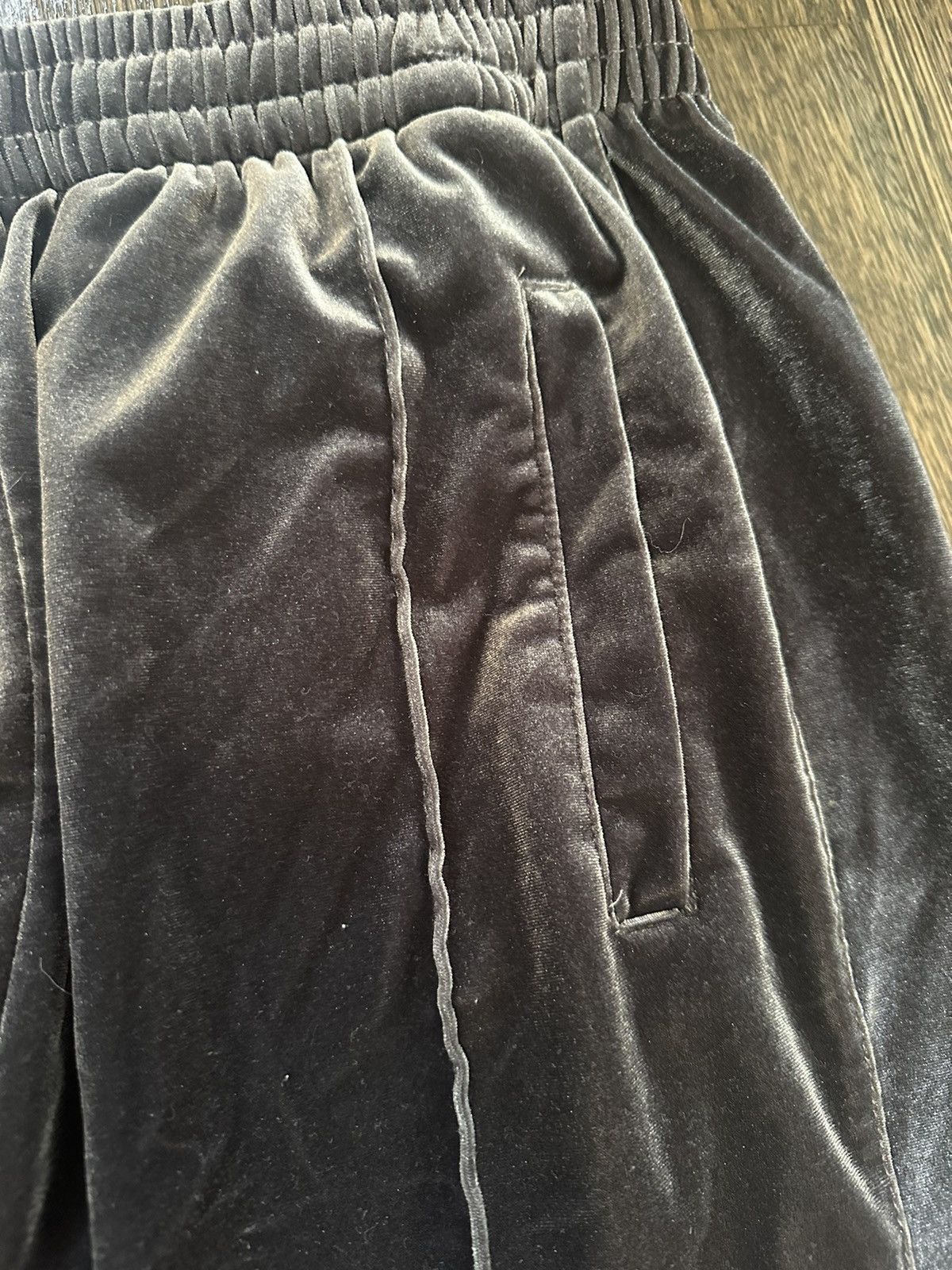 Vintage Velour Velvet Trackpants Pleated Size US 30 / EU 46 - 2 Thumbnail