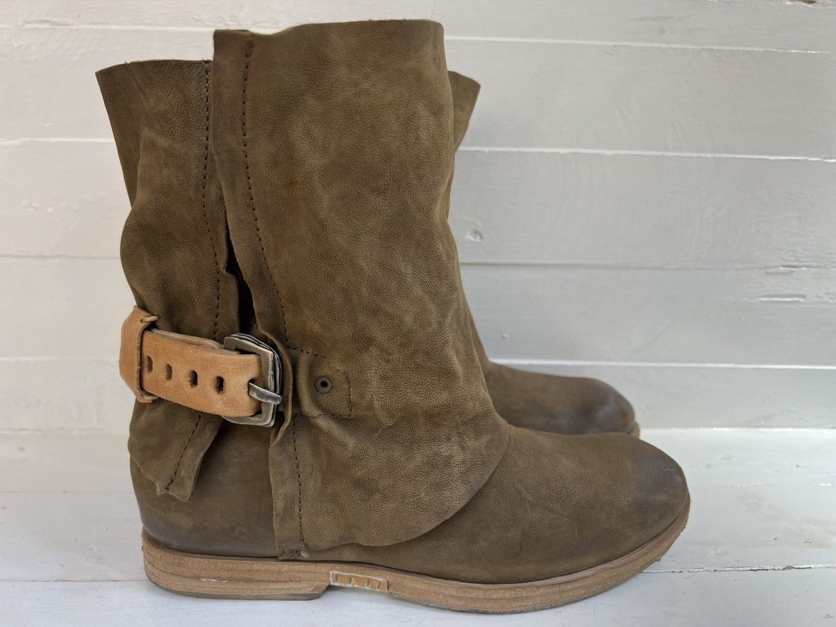 A.S.98 A.S.98 Leather Boho Biker Boot Size US 10 / IT 40 - 3 Thumbnail