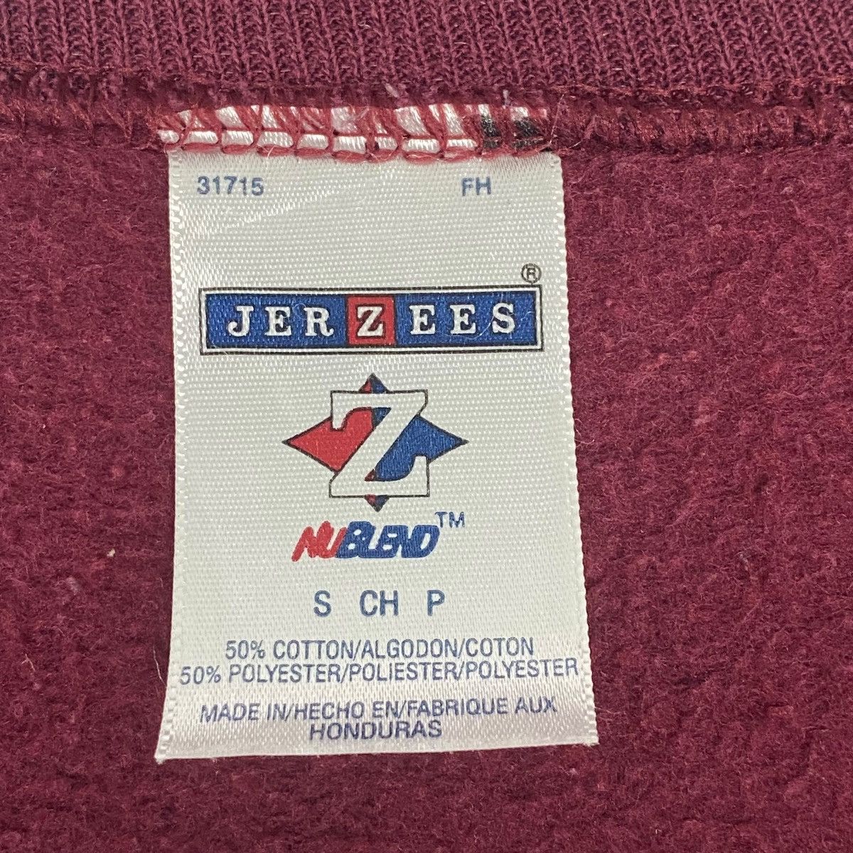 Vintage Vintage Jerzees Printed Crewneck Sweatshirt Red Size S Size US S / EU 44-46 / 1 - 5 Thumbnail