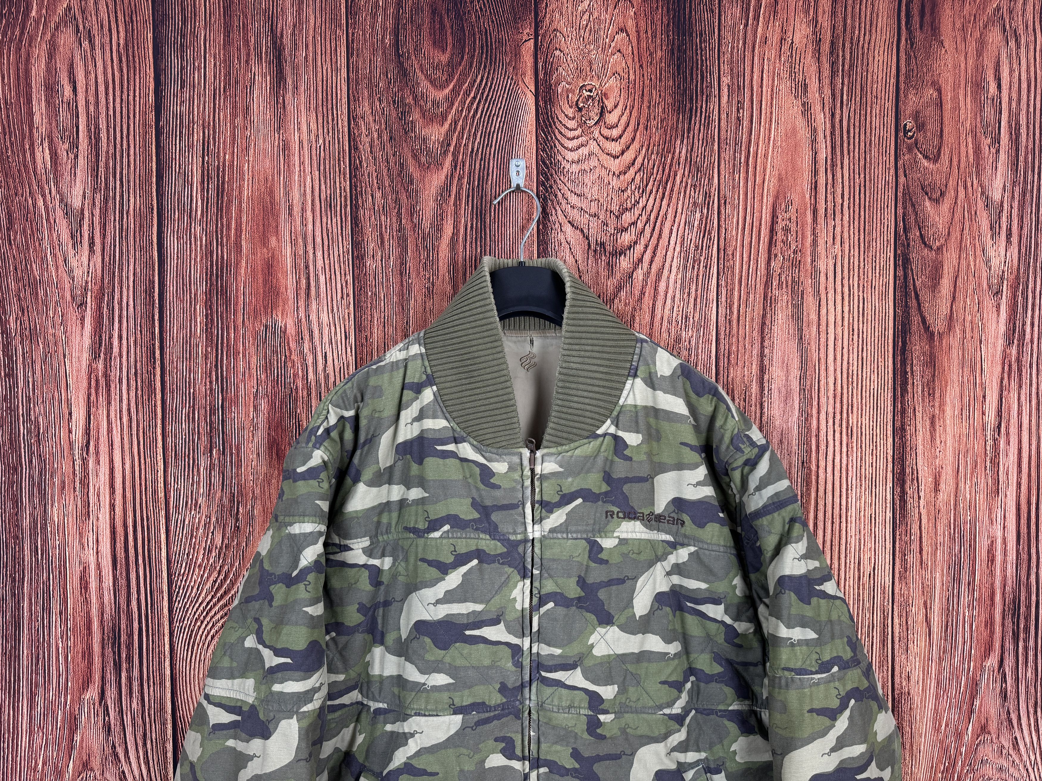 Rocawear Vintage Rocawear Reversible 2-Sides Camo Bombers Jacket Size US XL / EU 56 / 4 - 2 Thumbnail