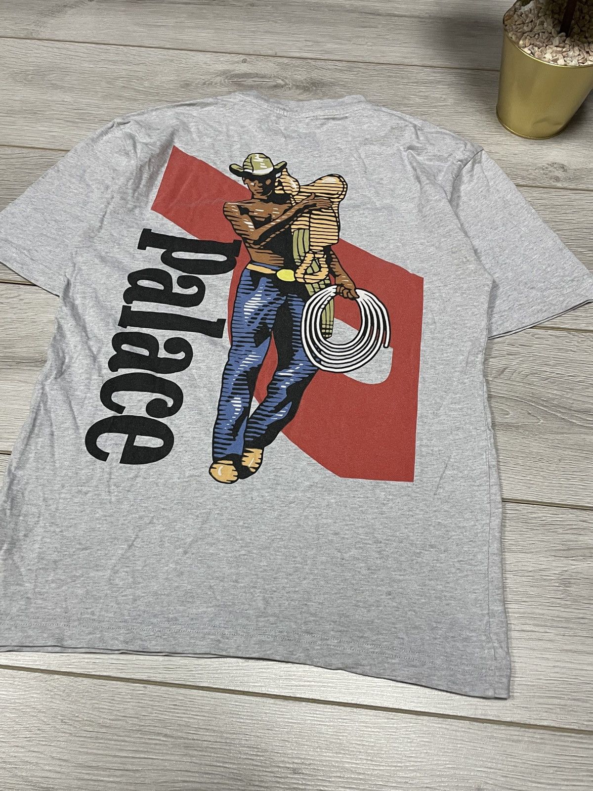 Palace Saves Marlboro Man Logo T-Shirt Pistachio Green