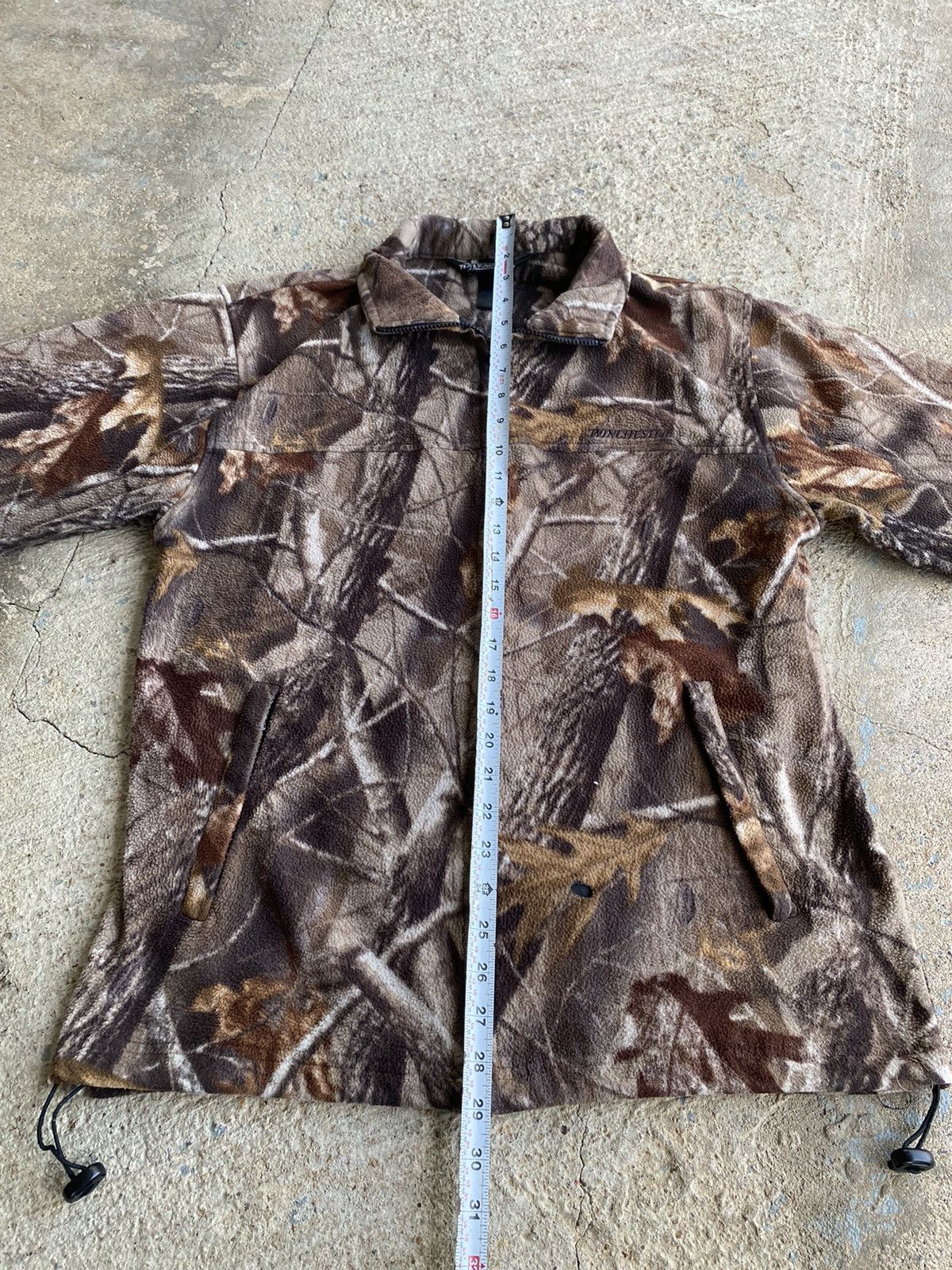 Realtree × Vintage Vintage Y2K Winchester Fleece Camo Distressed Jacket Size US L / EU 52-54 / 3 - 12 Thumbnail