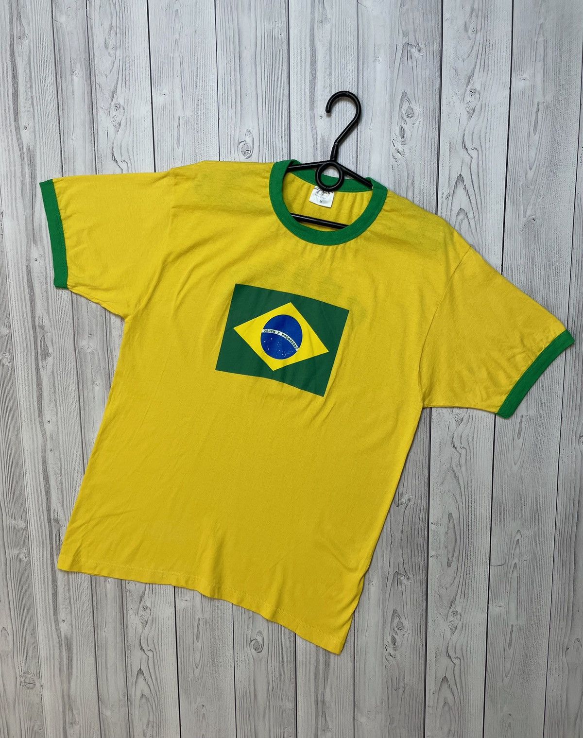 Vintage Brazil soccer tee big logo size M Brasil Size US M / EU 48-50 / 2 - 1 Thumbnail