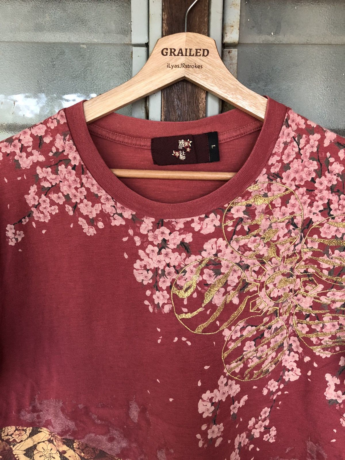 Bullet Noise Vintage Japanese Classic Script Yajie Shirt Tee Size US L / EU 52-54 / 3 - 3 Thumbnail