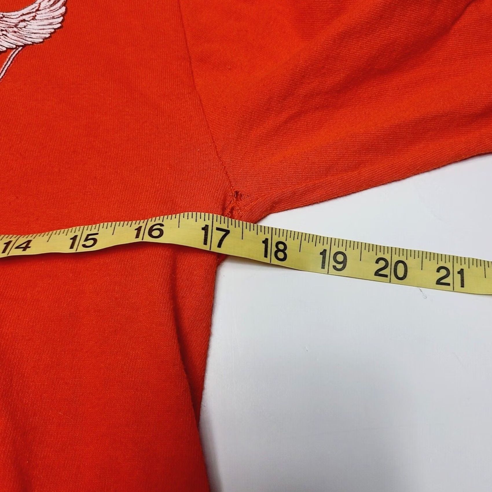 Jerzees Daytona Beach 2010 Bike Week Long Sleeve T Shirt Men S Orange Flames Shirt Mens Size US S / EU 44-46 / 1 - 7 Thumbnail