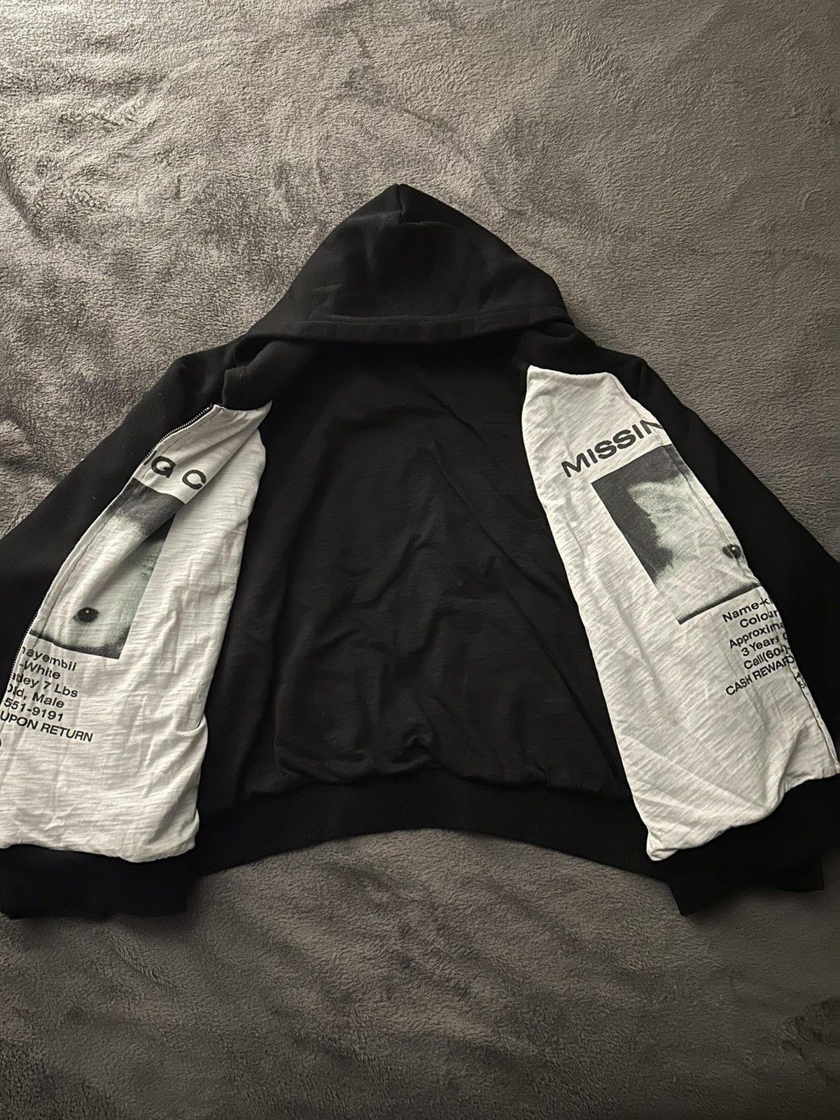 Vintage Wisdumb I Love Cats zip-up Size US M / EU 48-50 / 2 - 2 Thumbnail
