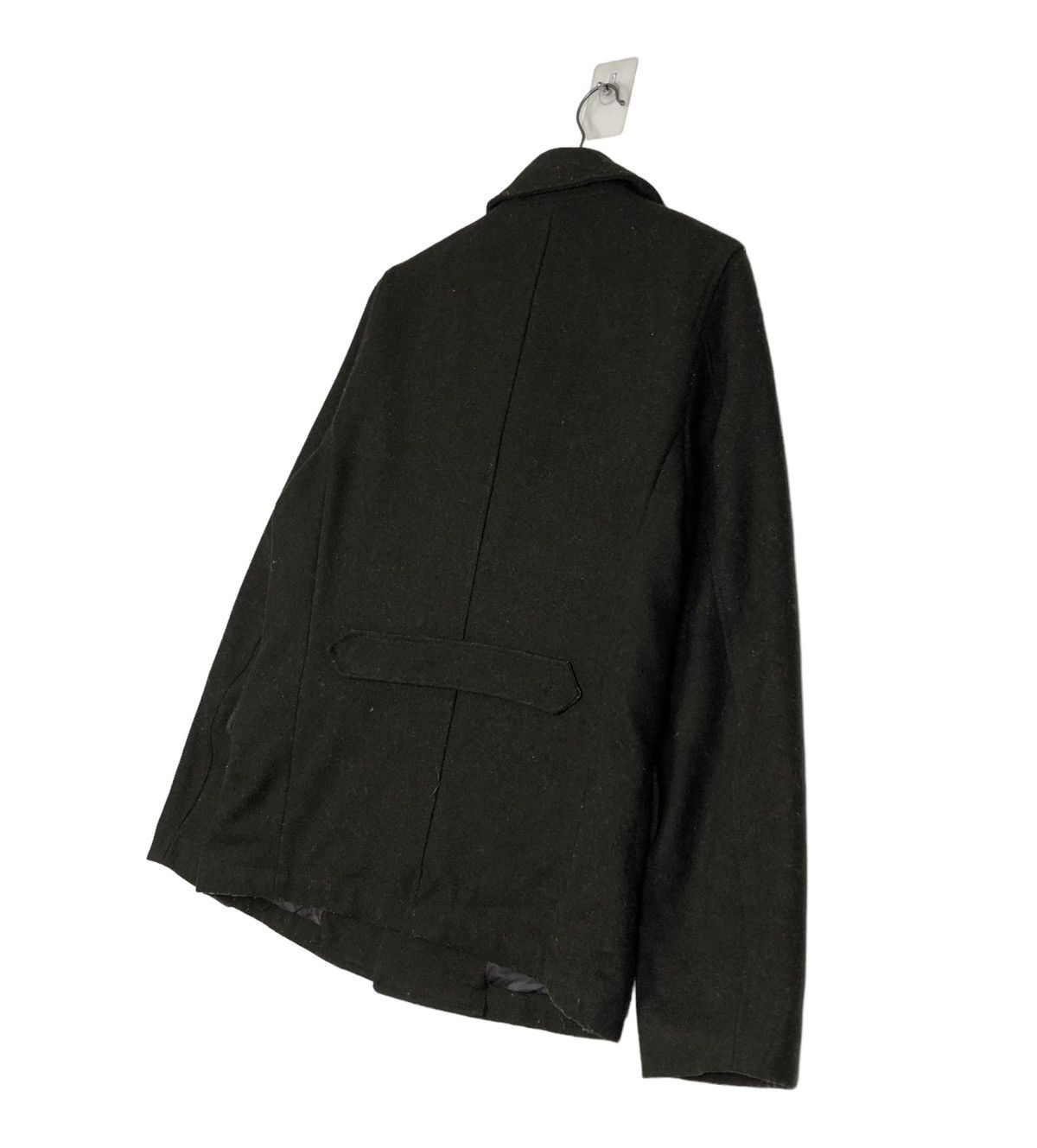 Hysteric Glamour 🔥VINTAGE WOOL BIKER JACKET 291295 HOMME JAPAN DOUBLE COLLAR Size US S / EU 44-46 / 1 - 10 Thumbnail