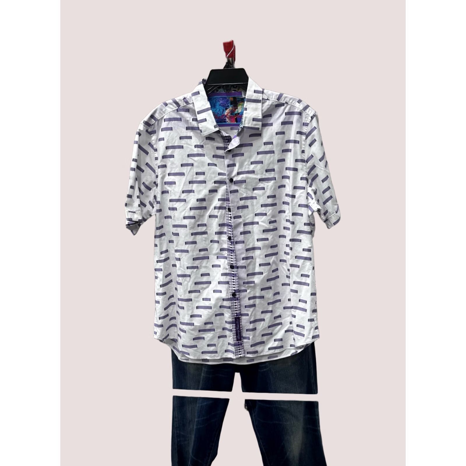 Robert Graham Robert Graham WILD Image XL Short Sleeve Button Up Shirt Mens Multicolor Size US XL / EU 56 / 4 - 1 Thumbnail