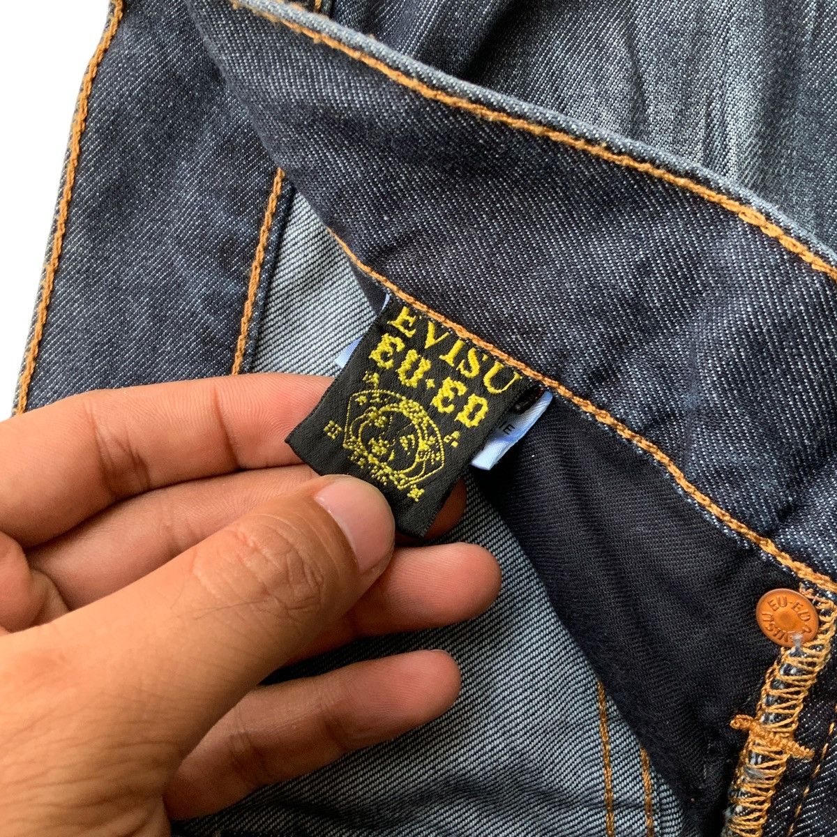 Evisu × Japanese Brand EVISU EU-ED SEAGULL CARPENTER DENIM JEANS Size US 30 / EU 46 - 10 Thumbnail