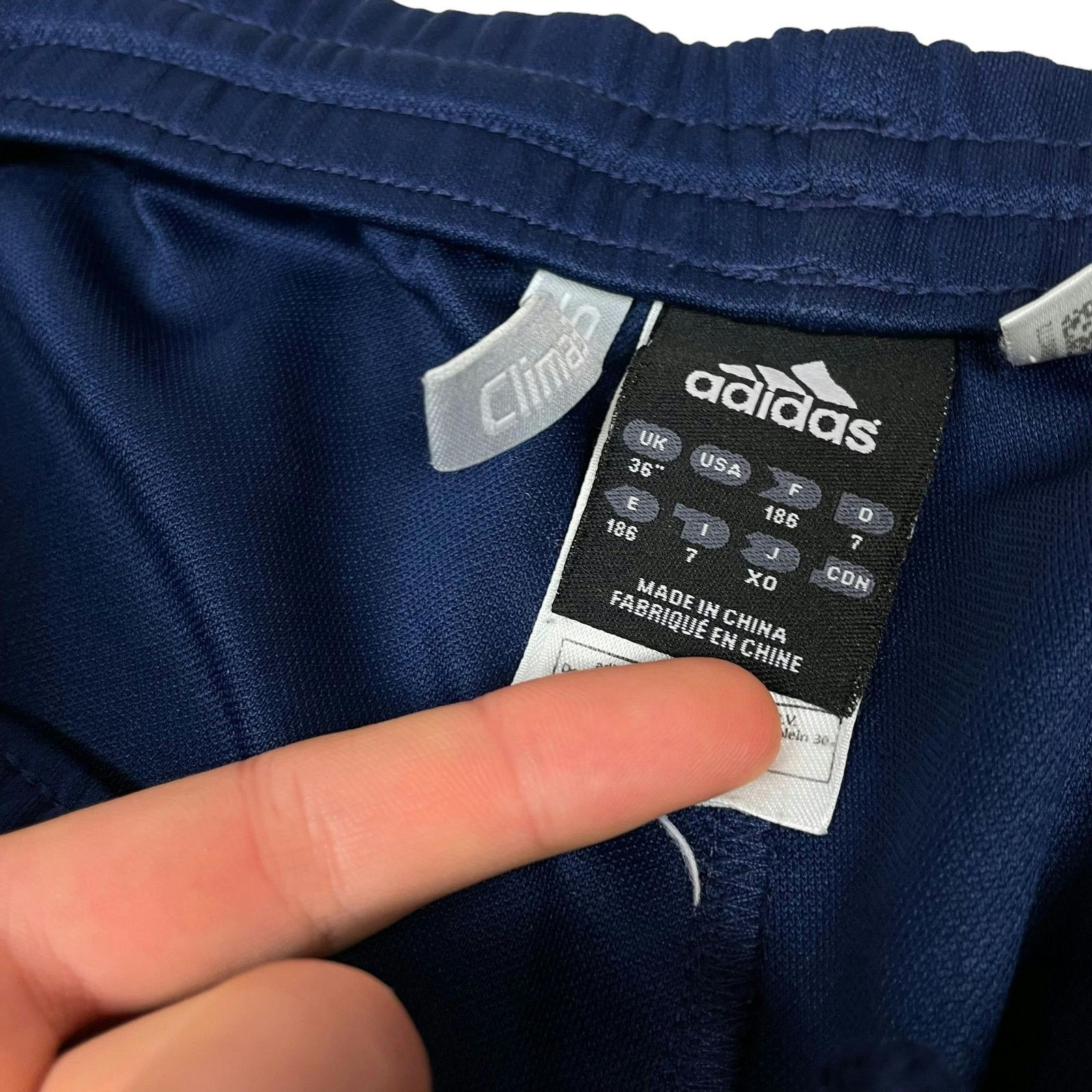 Adidas Adidas Men Blue FC Schalke 04 Drawstring Athletic Shorts 34 Size US 34 / EU 50 - 10 Thumbnail