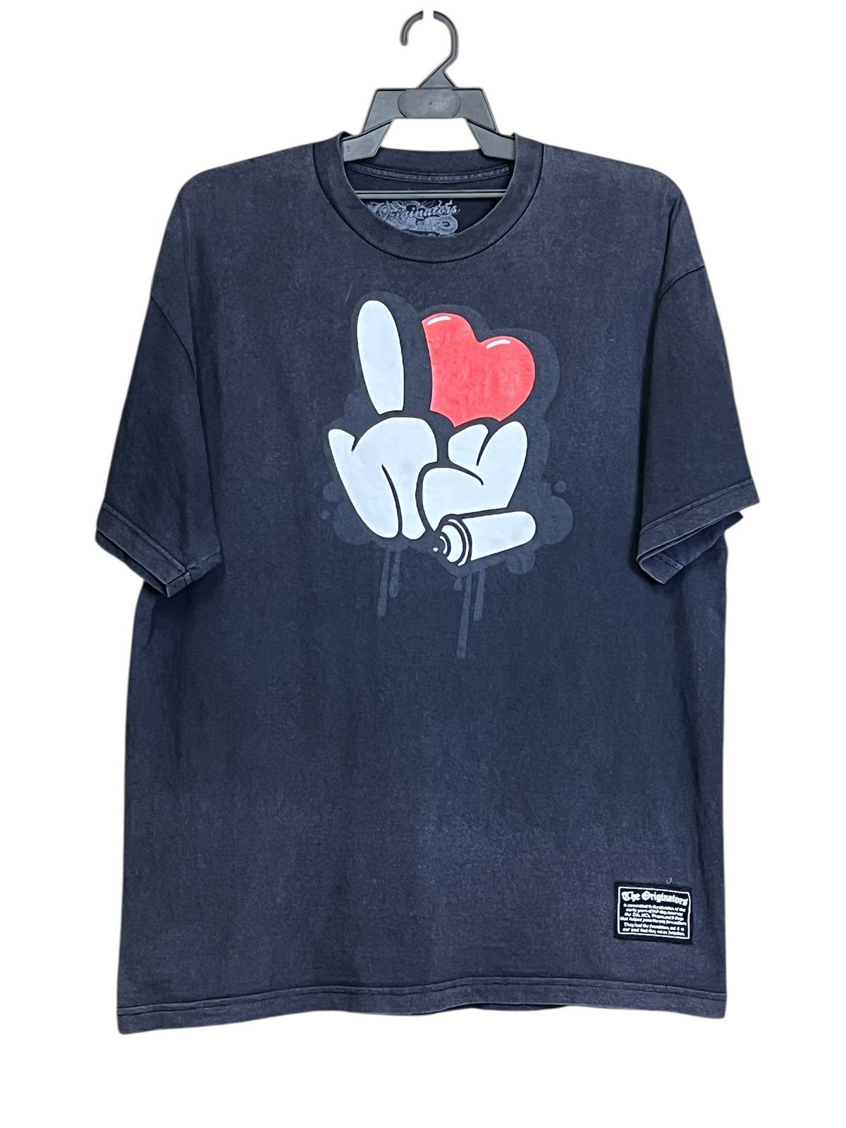 Rap Tees RARE🔥THE ORIGINATORS hip hop faded tee shirt Size US XL / EU 56 / 4 - 1 Thumbnail