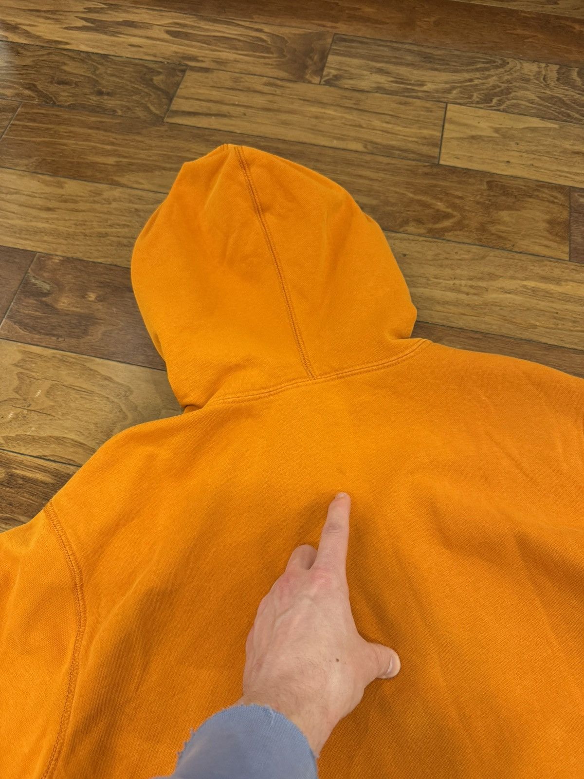 Nike Y2K Nike Essential Orange Full Zip Vintage Hoodie Size US L / EU 52-54 / 3 - 6 Thumbnail