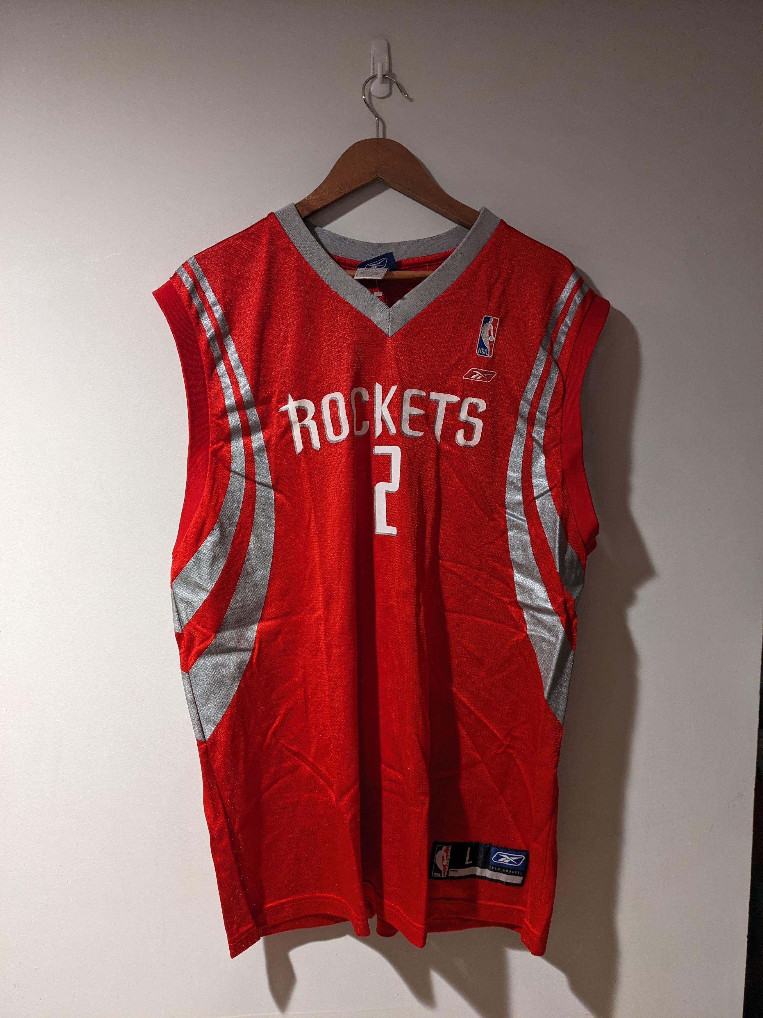 Vintage Vintage Houston Rockets R. Ward NBA Basketball Large Jersey Size US L / EU 52-54 / 3 - 4 Thumbnail