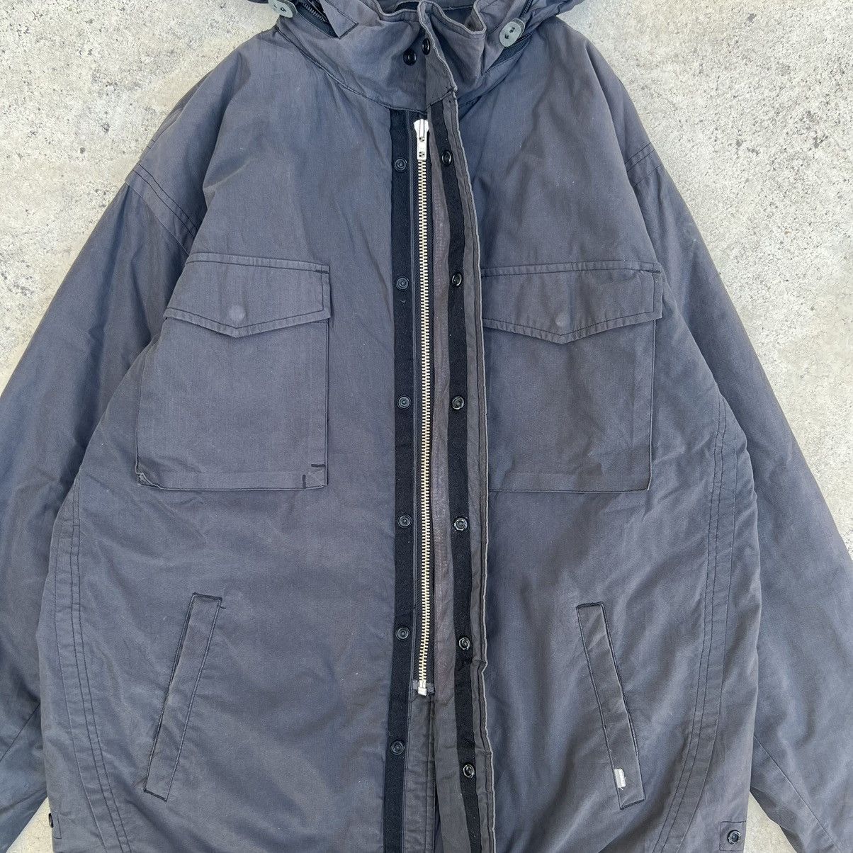 Stussy × Vintage Old Stussy Military Thermolite Plus Quilted Lined Jacket Size US L / EU 52-54 / 3 - 5 Thumbnail