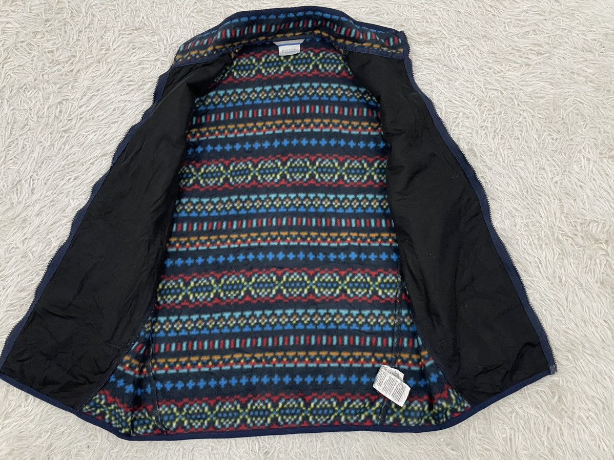 Columbia Cozy Native Art Columbia Fleece Vest Size US XL / EU 56 / 4 - 4 Thumbnail