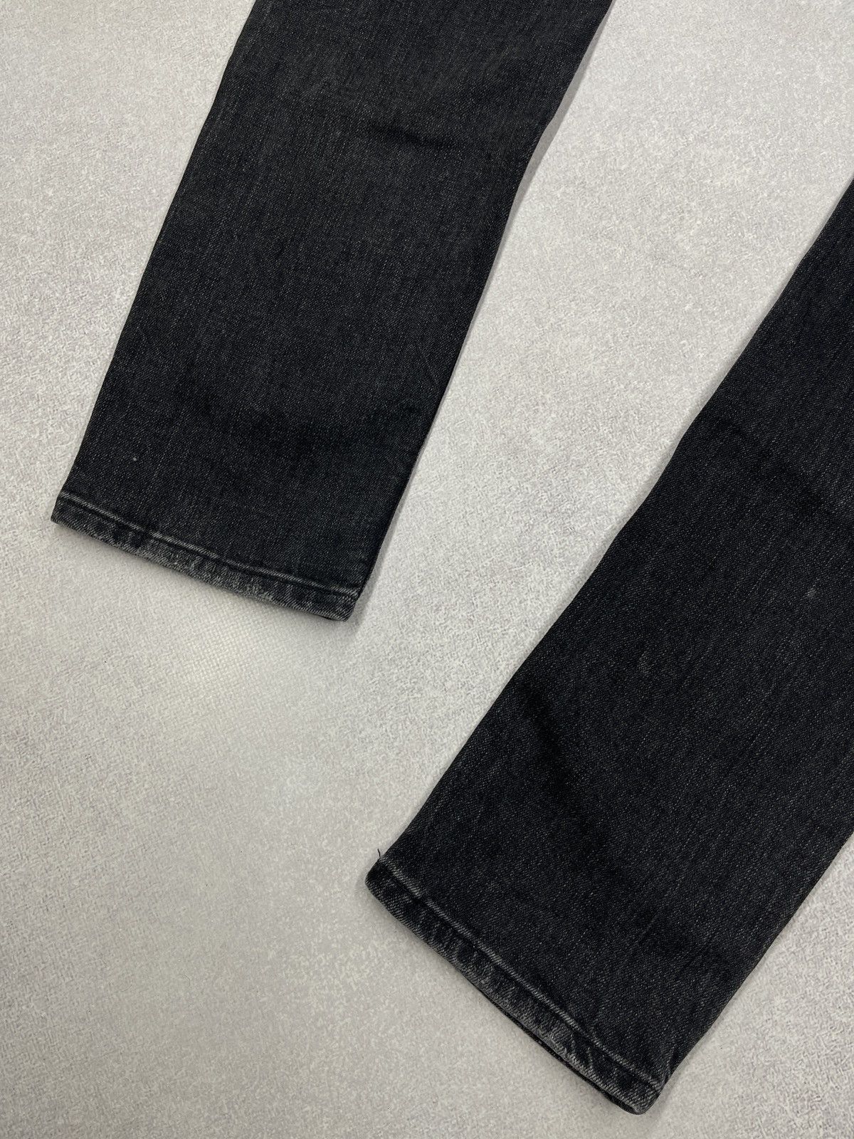 Allsaints × Designer Mens AllSaints Rex Denim Jeans Grey Big Logo Pocket Size 31 Size US 31 - 11 Thumbnail