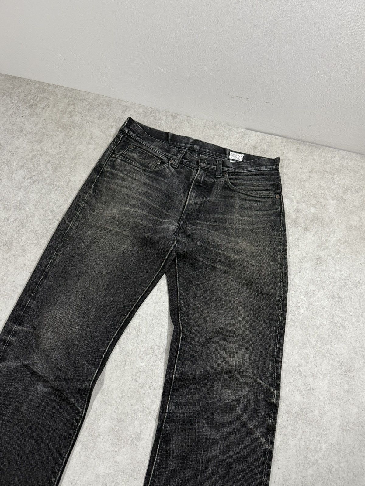 Orslow Orslow grey Selvedge denim Made in Japan S: 1 / 30US faded Size US 30 / EU 46 - 2 Thumbnail