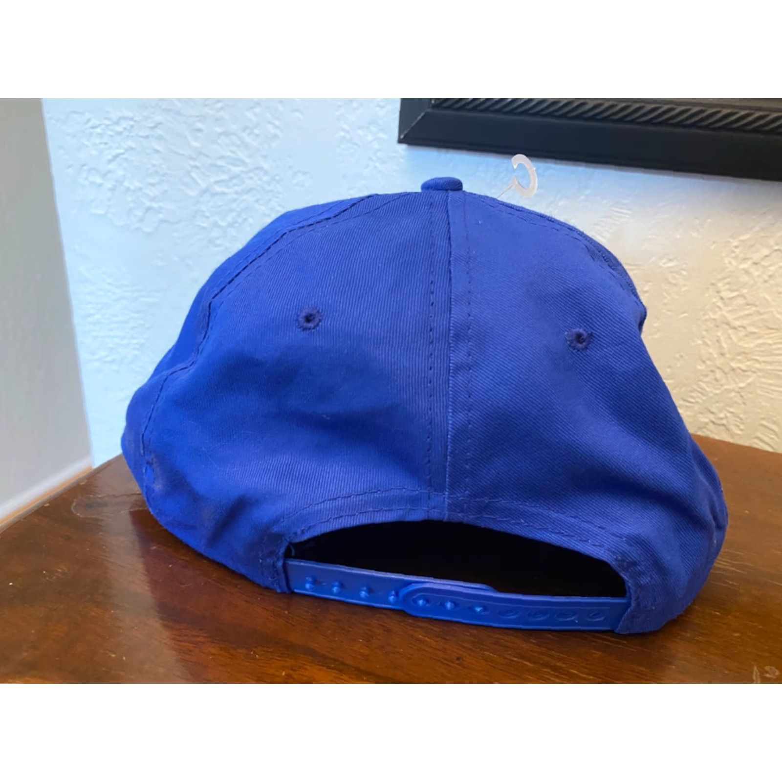 Roper VTG HaT Trucker Hat Rope Blue Lord Calvert Canadian Whiskey 80s 90s Logo Adjustable Men Shirt? Size ONE SIZE - 3 Thumbnail