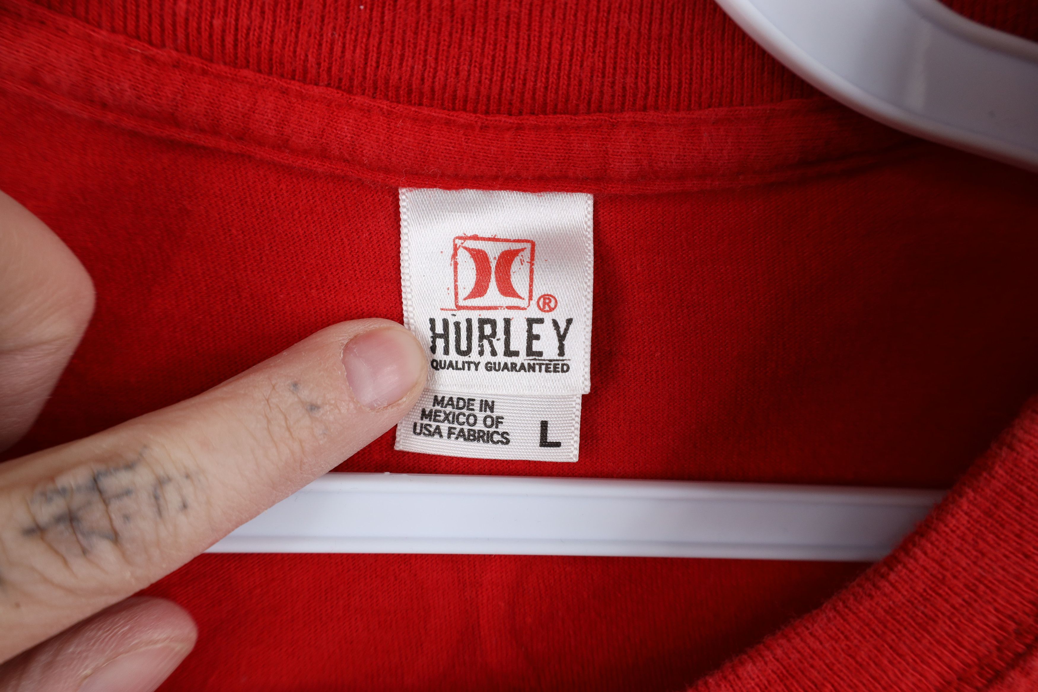 Hurley Vintage Y2K Hurley Surfing Spell Out Short Sleeve T-Shirt Size US L / EU 52-54 / 3 - 8 Thumbnail