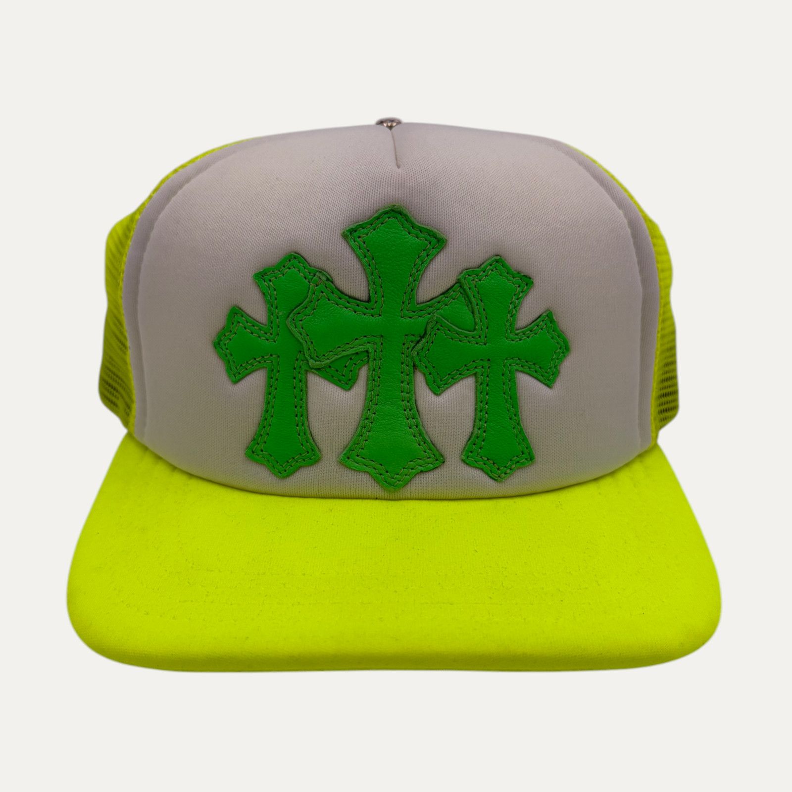 Chrome Hearts Chrome Hearts Cemetery Cross Trucker Hat Size ONE SIZE - 1 Thumbnail