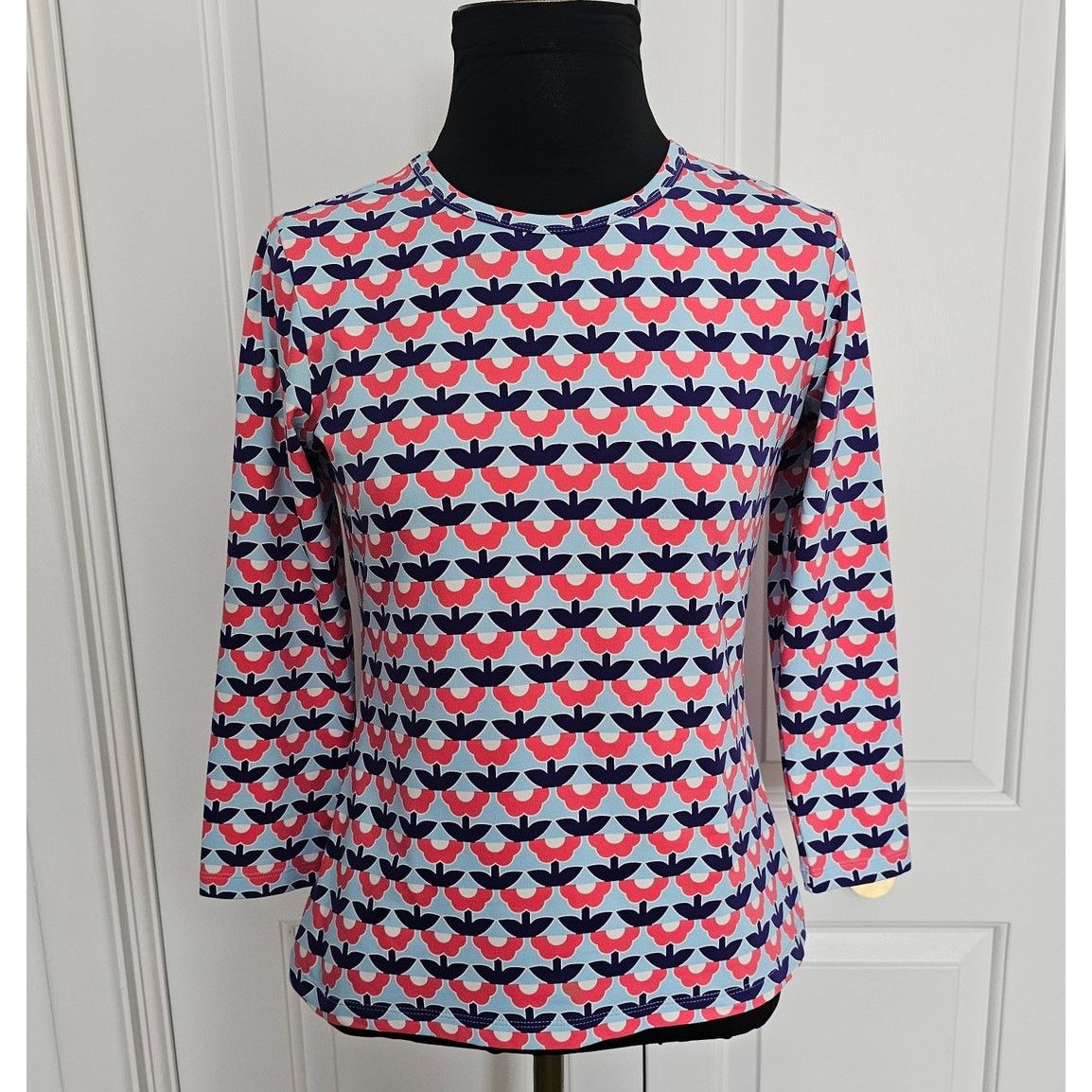 J.McLaughlin J. Mclaughlin Catalina Cloth 3/4 Sleeve Blouse Tee Top XS Size XS / US 0-2 / IT 36-38 - 1 Thumbnail