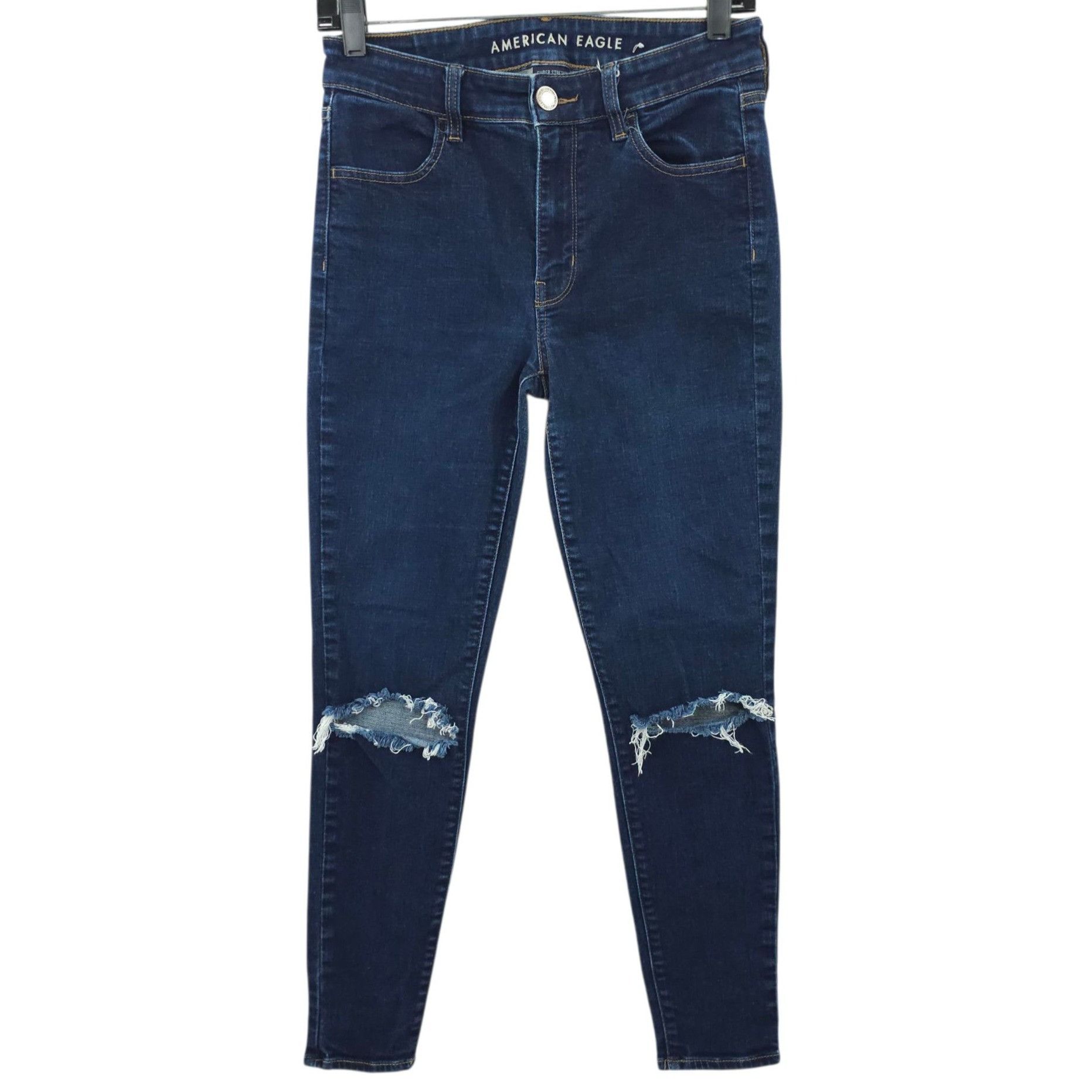 American Eagle Outfitters American Eagle Super Stretch Hi Rise Jegging Womens 8 Denim Size 30" / US 8 / IT 44 - 1 Thumbnail