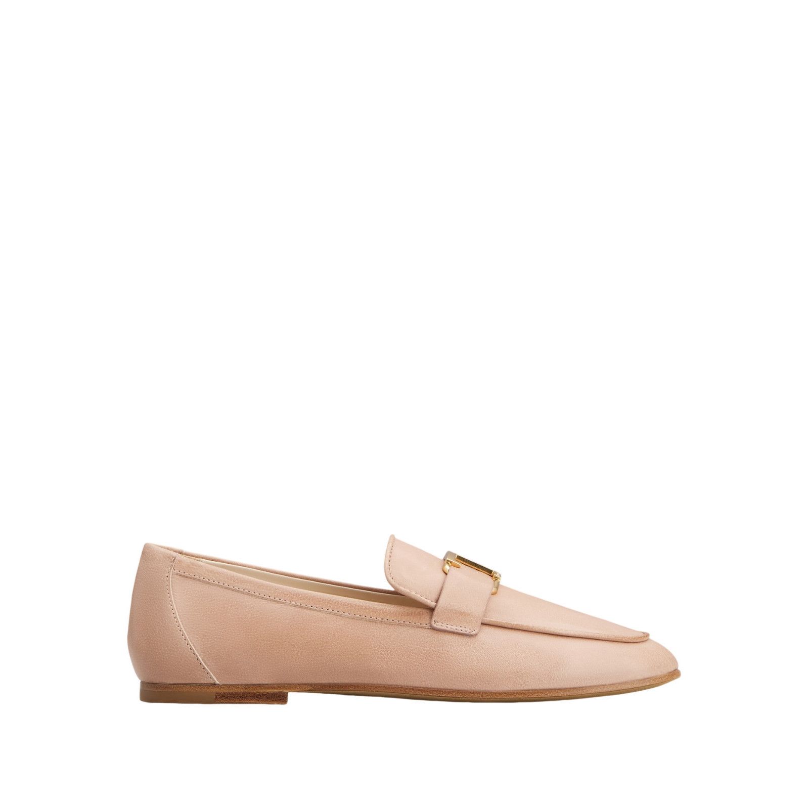 TOD'S T Timeless $825 Pink Leather Loafers New And Authentic