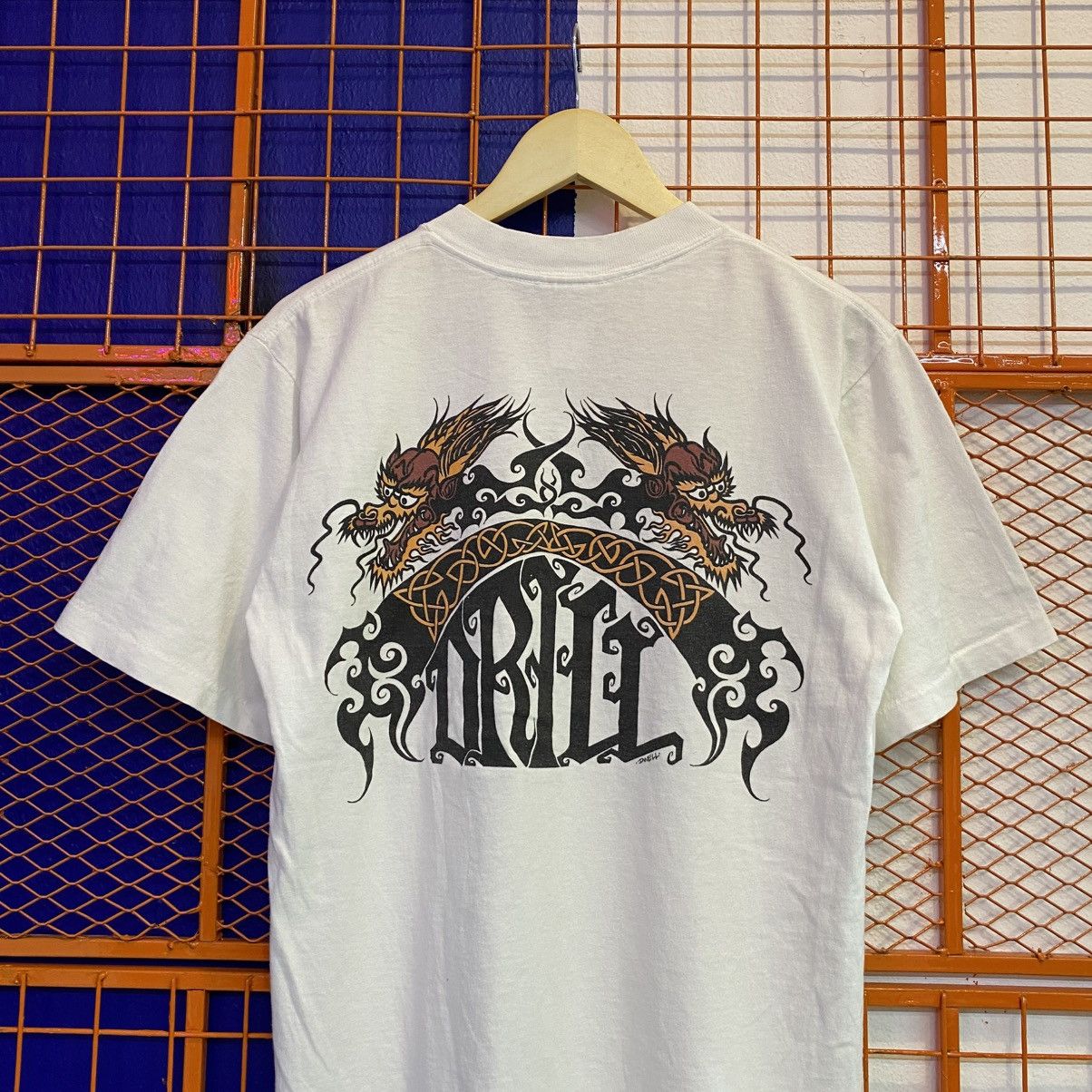 Other Vintage Drill Dwell Skateboarding Surfing Tshirt 90s Size US M / EU 48-50 / 2 - 2 Thumbnail