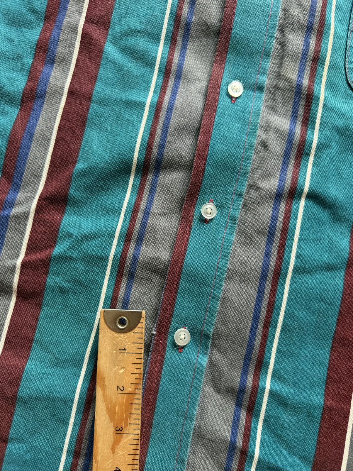 Vintage Vintage Creek Brand Sport Striped Western Sz XL Turquise USA Size US XL / EU 56 / 4 - 5 Thumbnail