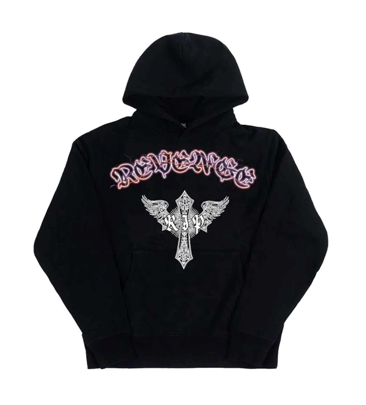 Revenge Skeleton Angel Hoodie Black Size US S / EU 44-46 / 1 - 1 Thumbnail