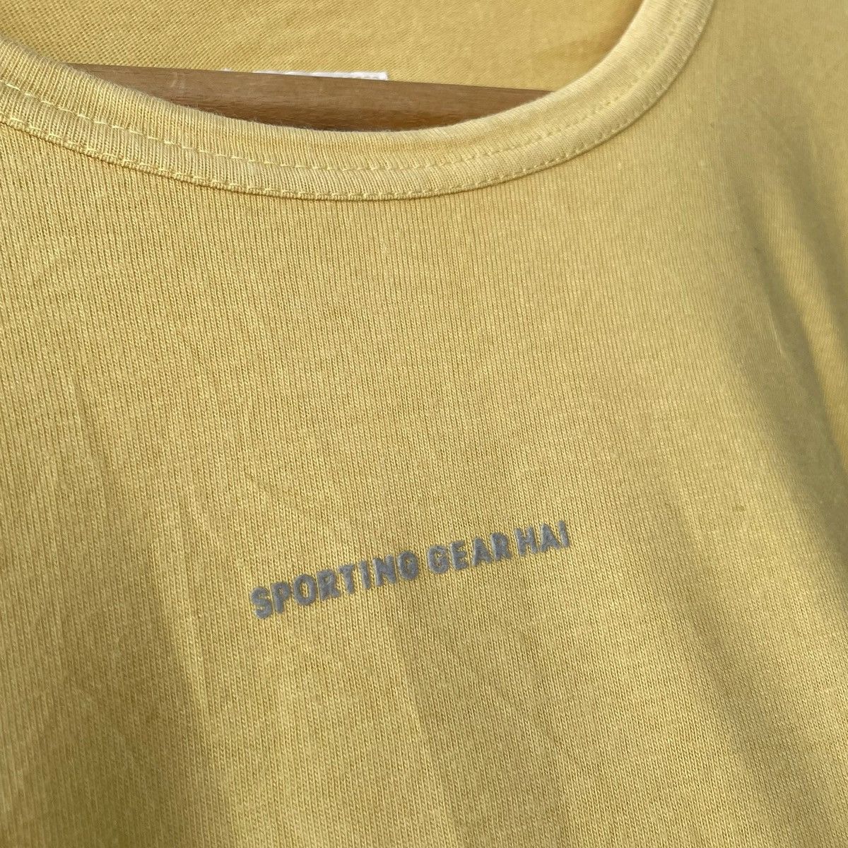 Hai Sporting Gear Hai Sporting Gear Issey Miyake Design Basic Small Logo Tee Size M / US 6-8 / IT 42-44 - 4 Thumbnail