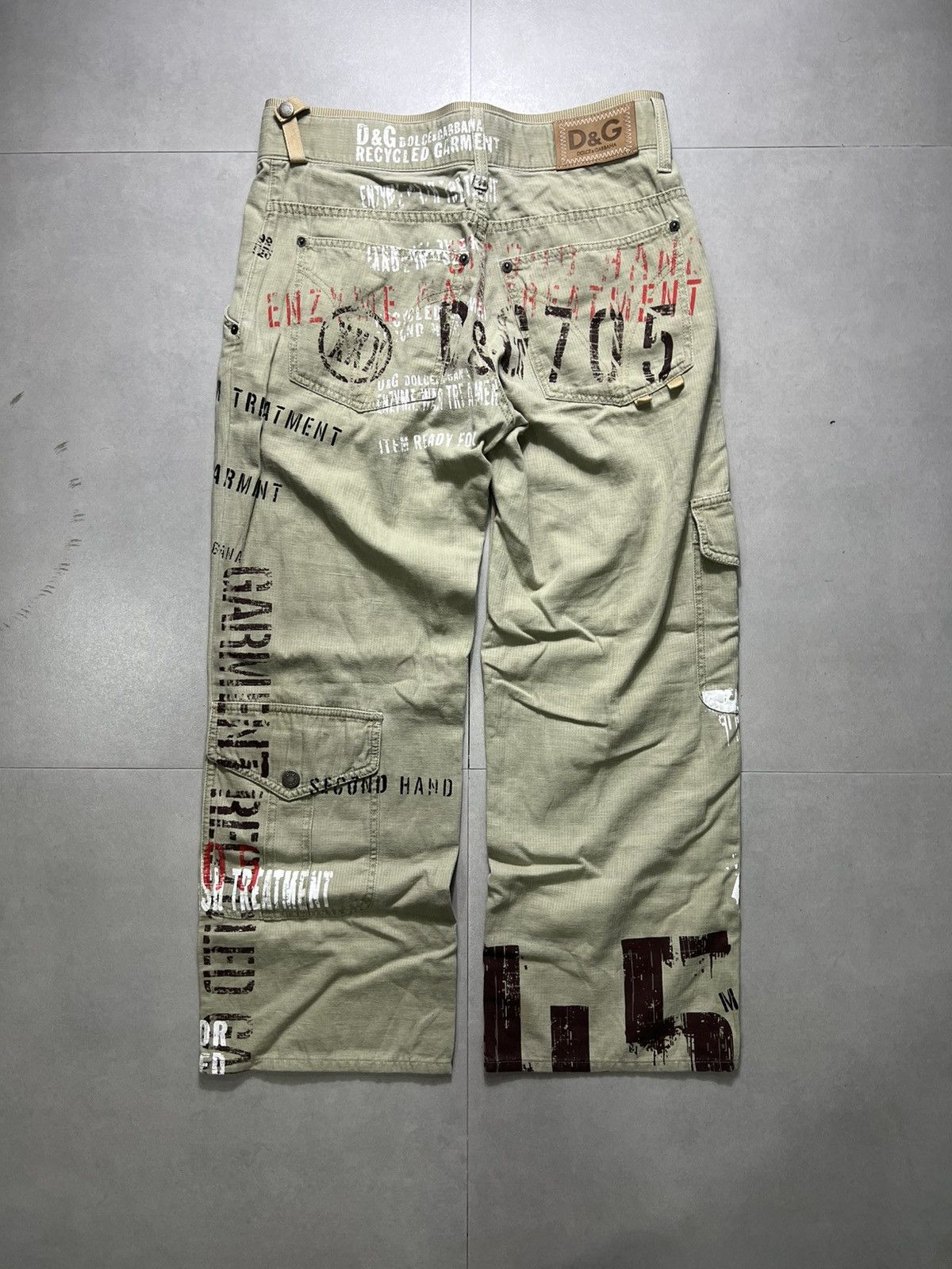 Dolce & Gabbana Dolce & Gabbana - S/S '05 Utilitarian Naval Pants Size 32" / US 10 / IT 46 - 2 Thumbnail