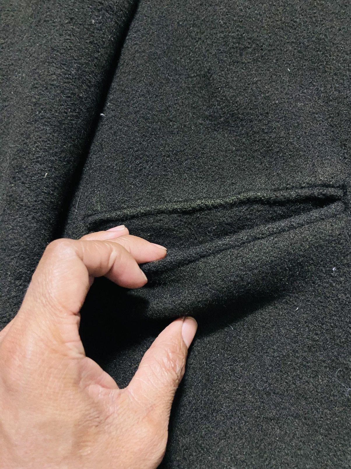 Tete Homme Vintage 90s Tete Homme Wool Jacket Size US L / EU 52-54 / 3 - 6 Thumbnail