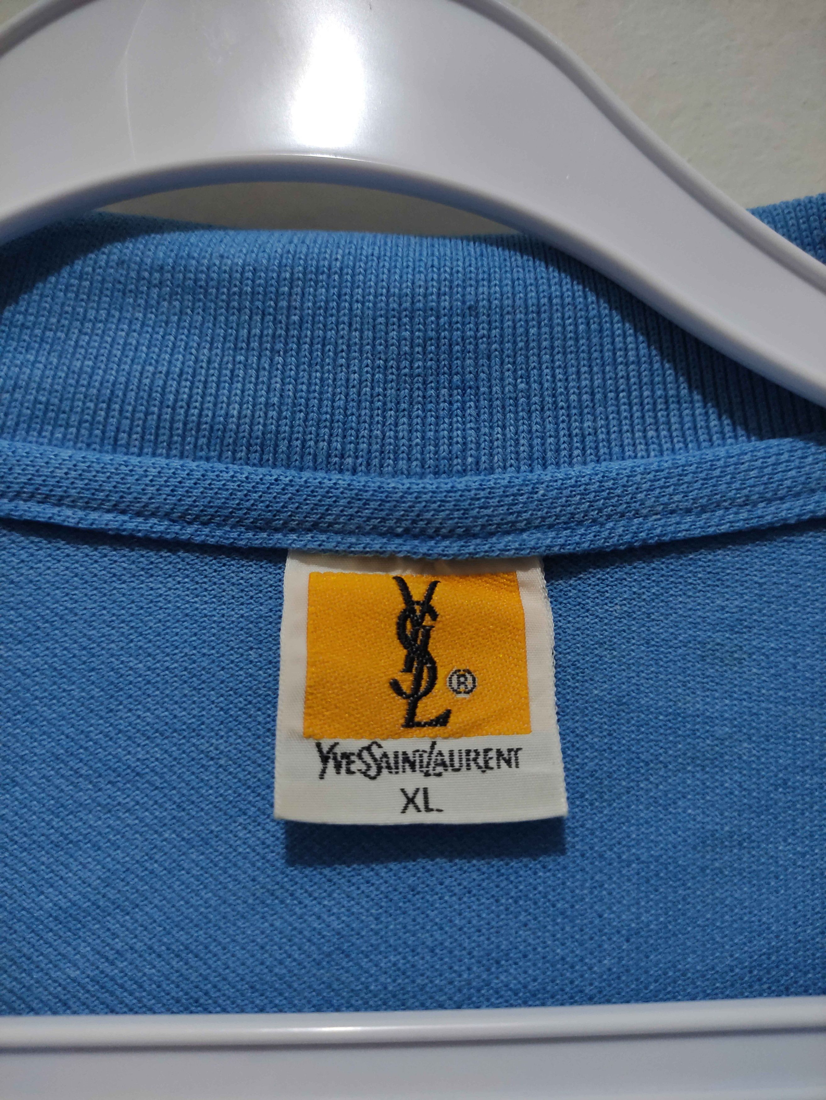 Yves Saint Laurent Yves Saint Laurent YSL Vintage Polo T-Shirt Size US XL / EU 56 / 4 - 6 Thumbnail