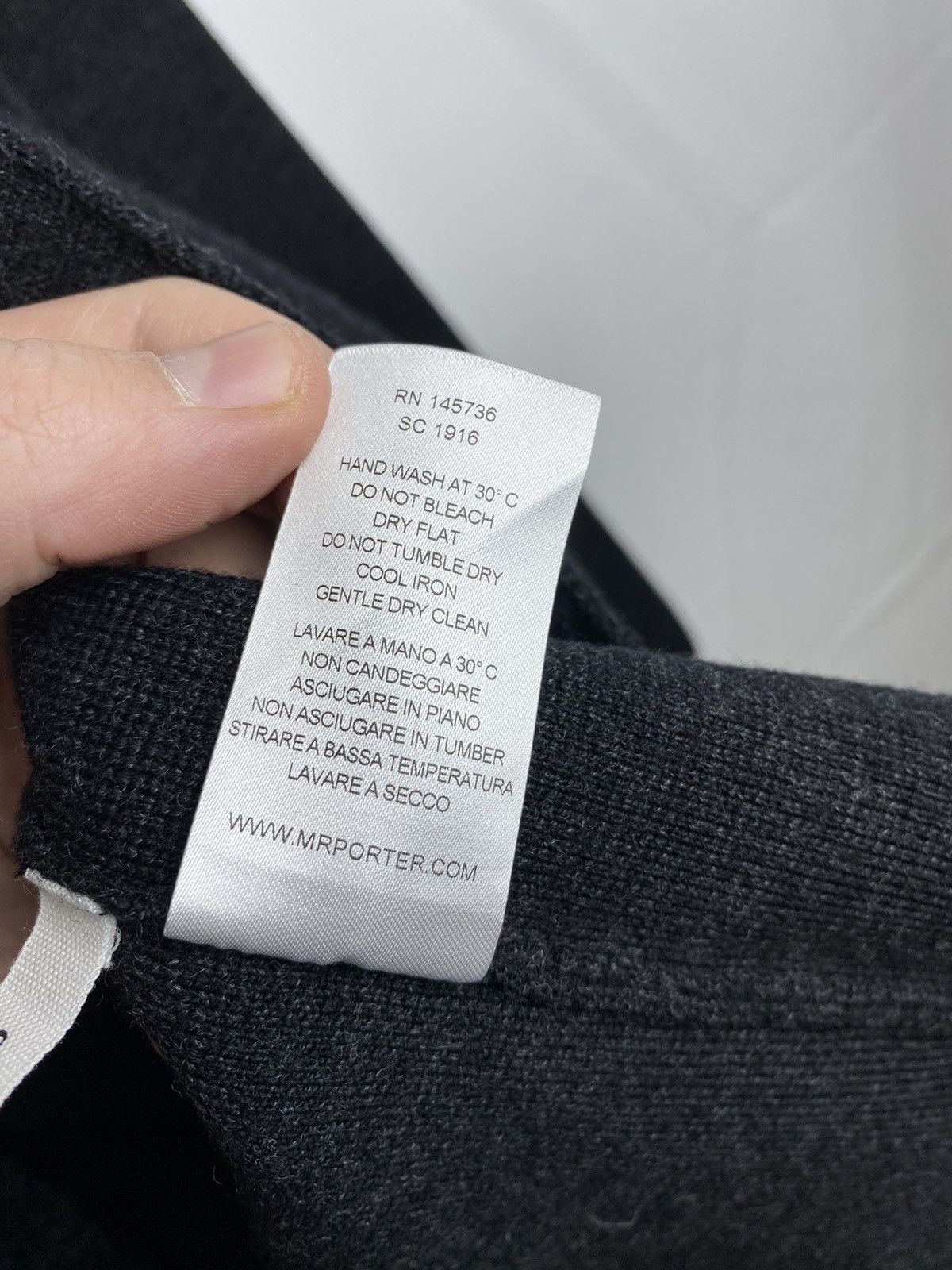 Mr P. Mr. P Porter Knitted Wool Blazer made in Italy size S Size 38R - 8 Thumbnail