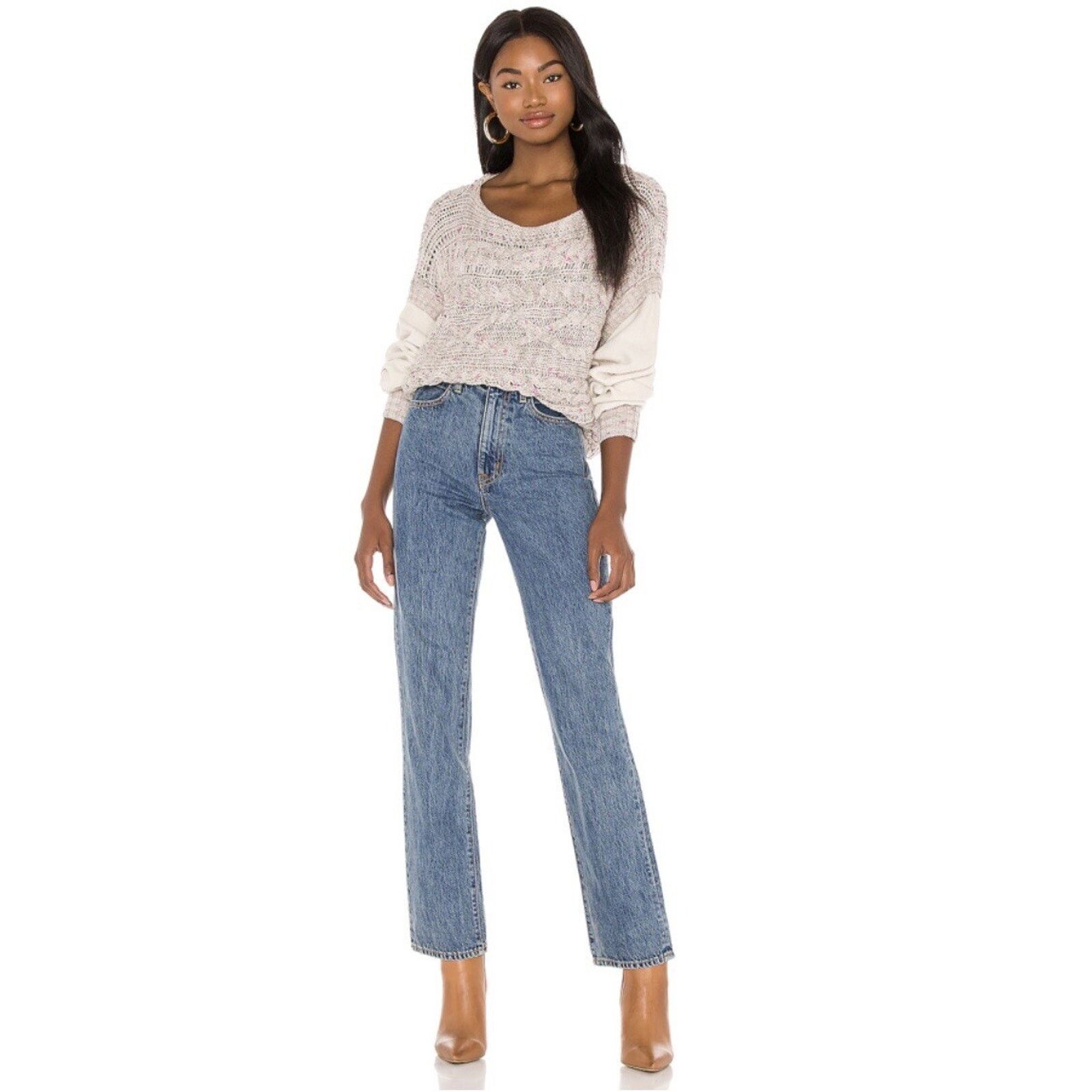 Free People FREE PEOPLE Womens Shell White Size S Sweater Size S A003013 Size S / US 4 / IT 40 - 8 Thumbnail