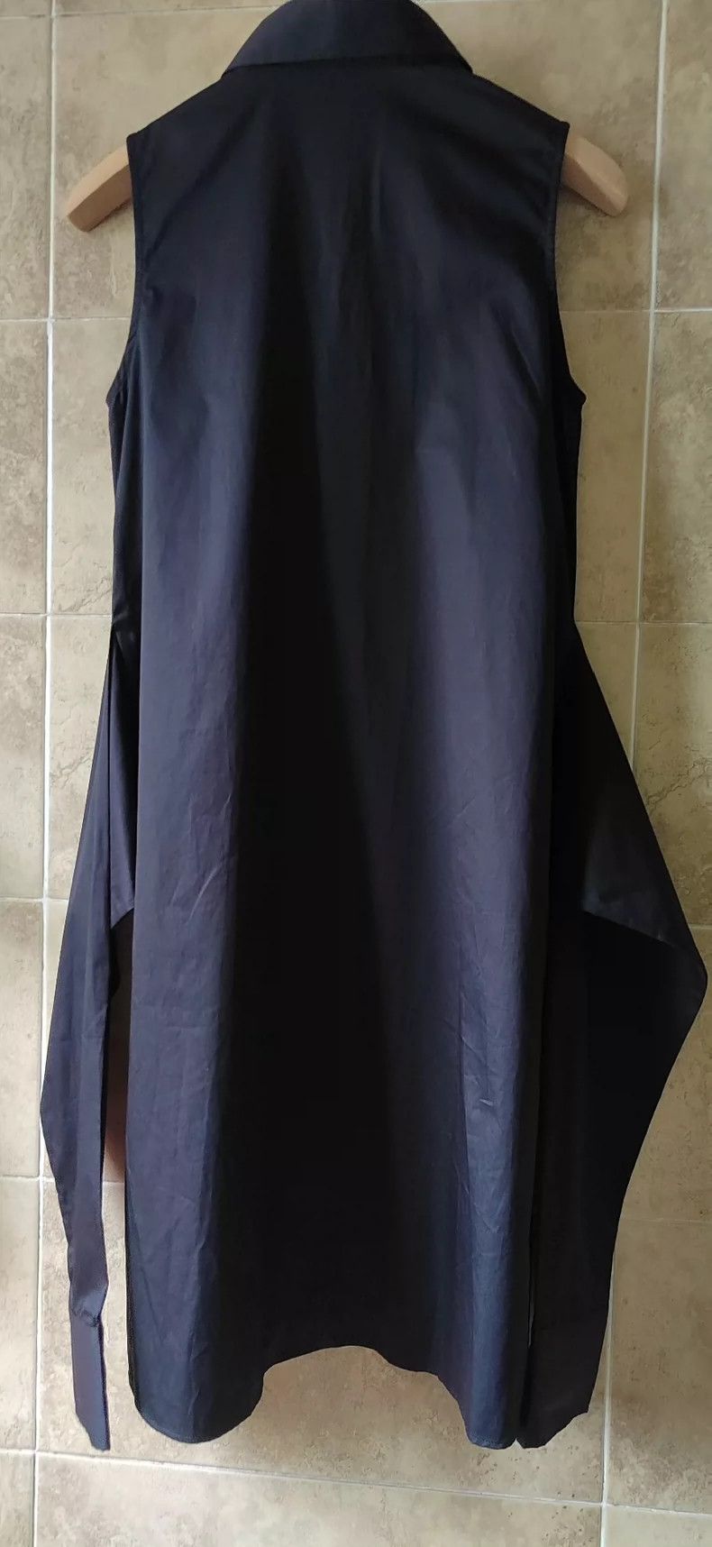 Haider Ackermann Haider Ackermann Black sleeveless shirt Size XXS / US 00 / IT 34 - 2 Thumbnail