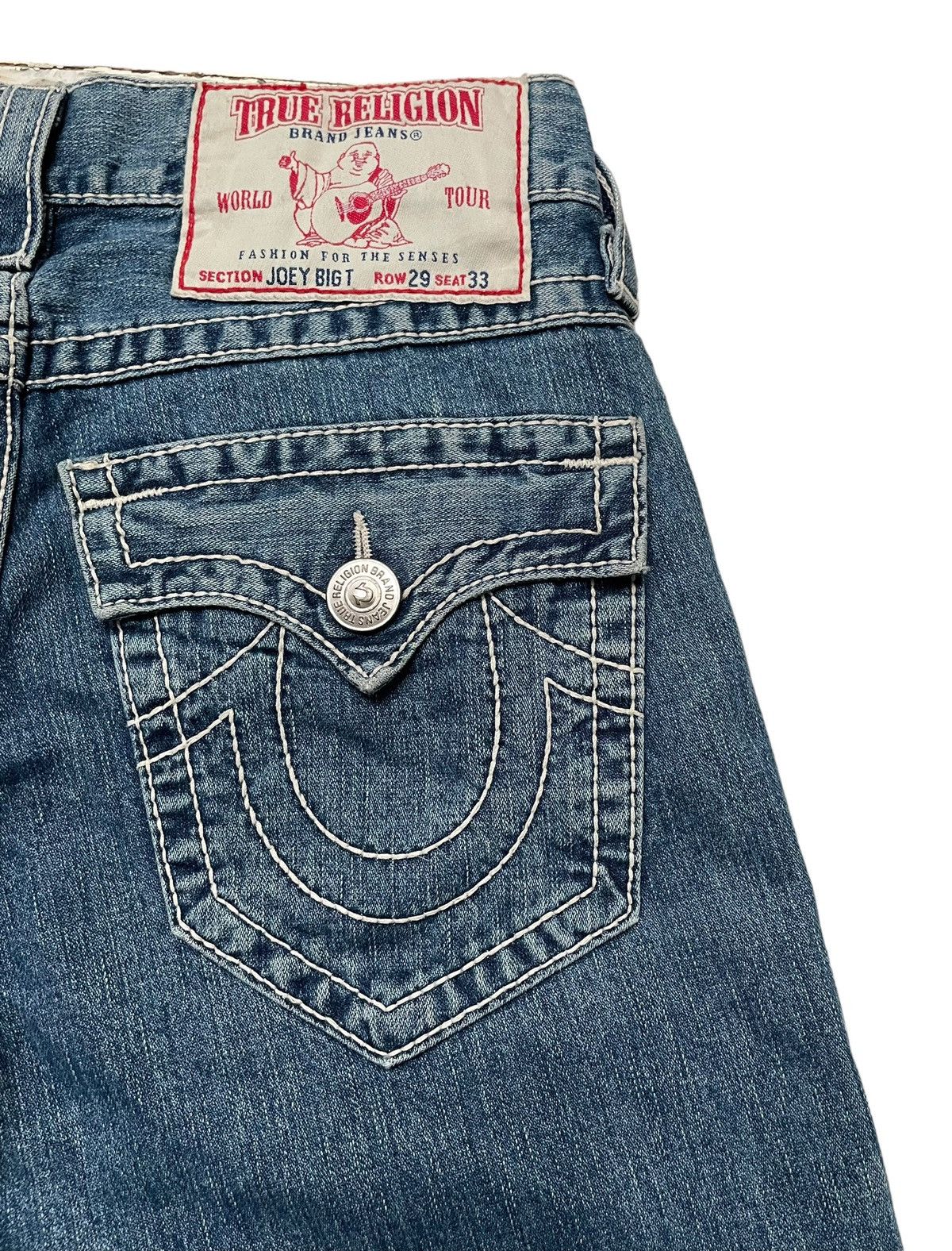 True Religion Vintage Brand True Religion Flared Jeans 1990s Size US 30 / EU 46 - 8 Thumbnail