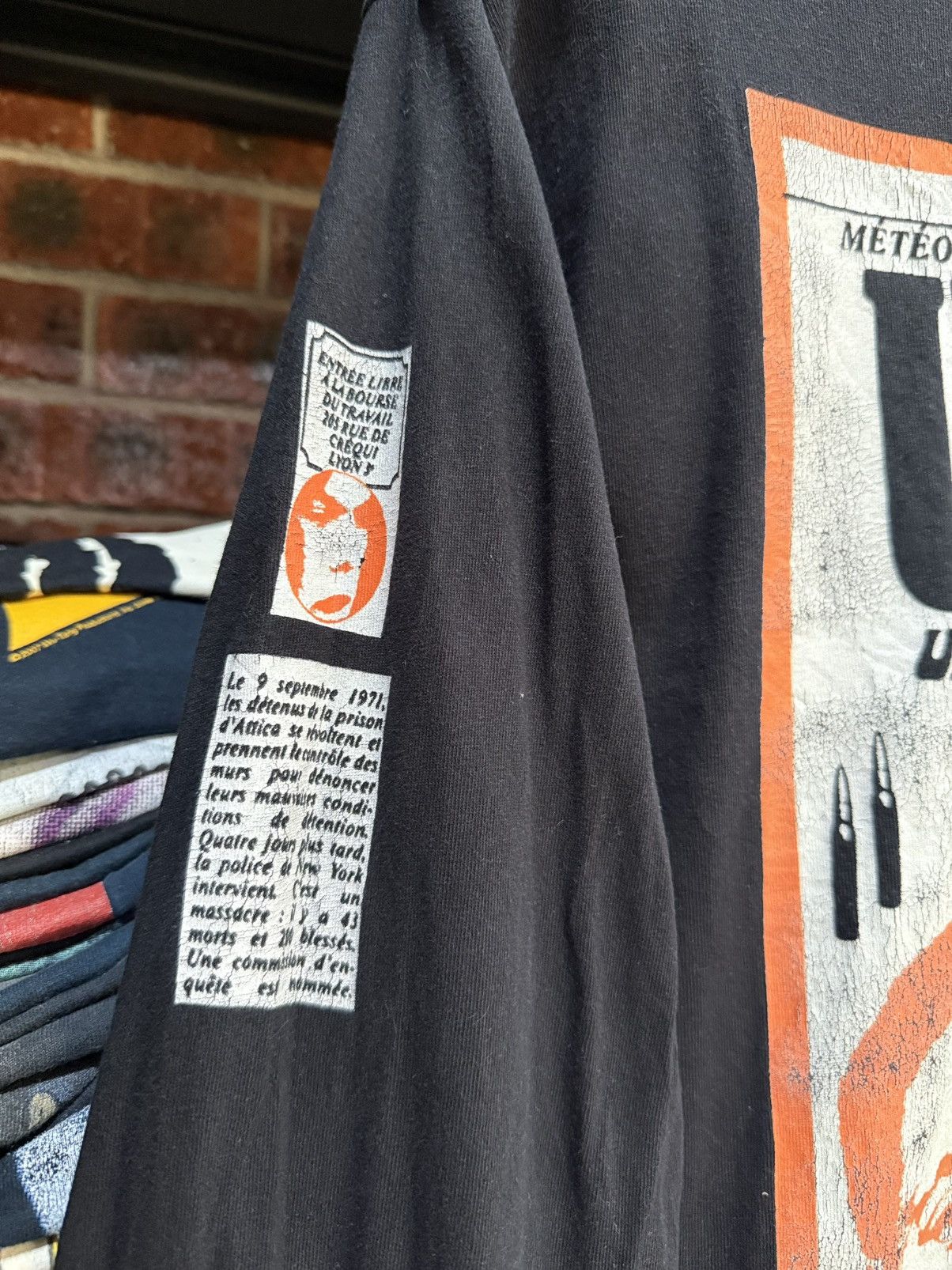 Vintage Vintage Union LA Un Film De Long Sleeve Tee Size US L / EU 52-54 / 3 - 5 Thumbnail