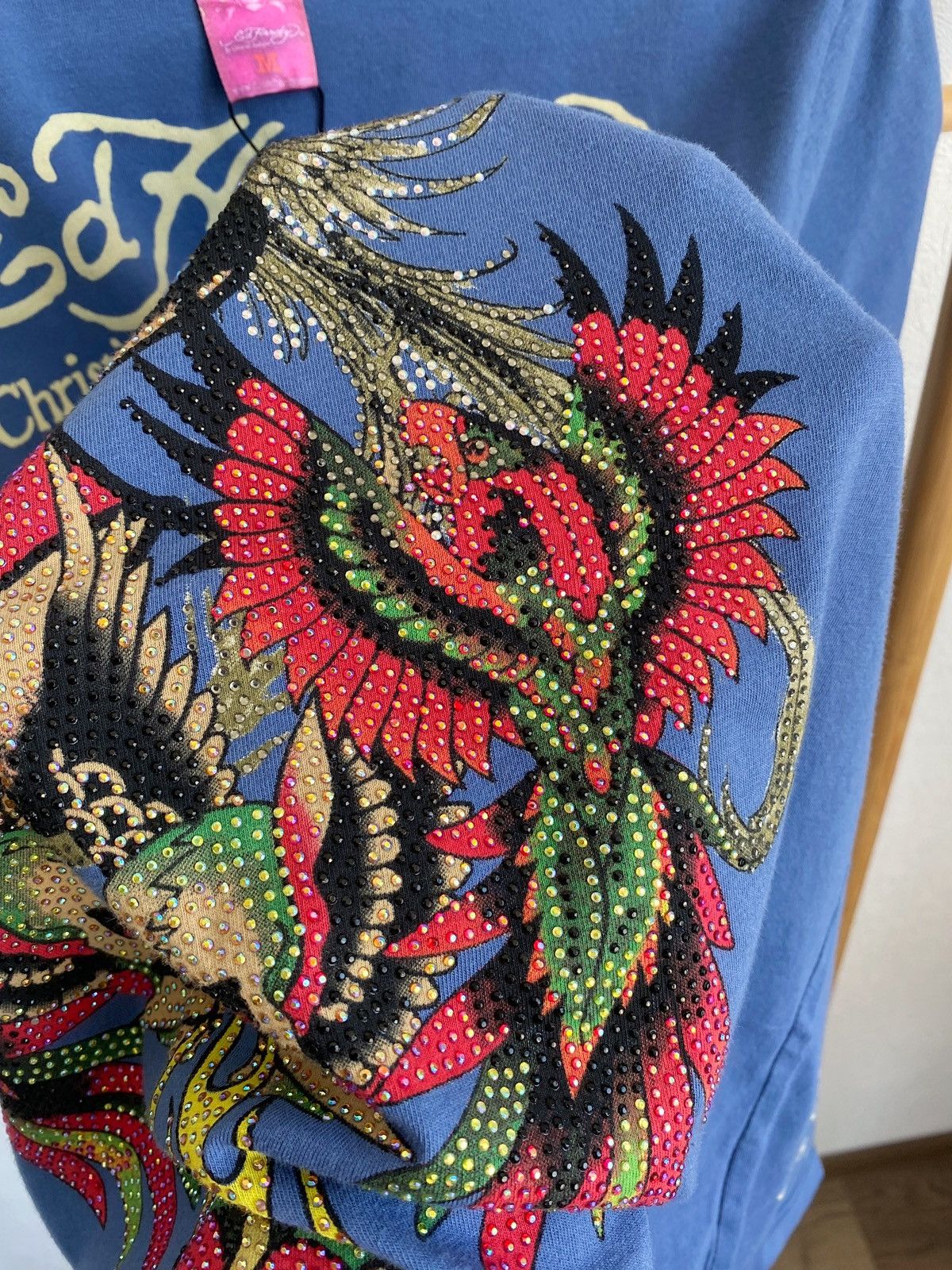 Ed Hardy Ed Hardy Dagger Birds t-shirt made in USA Size US M / EU 48-50 / 2 - 7 Thumbnail