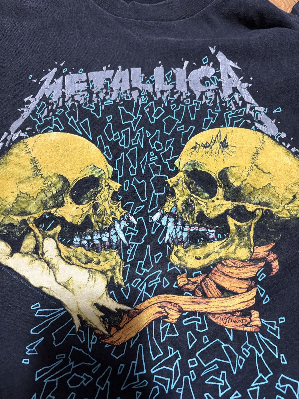 Band Tees Metallica Tee, 1991 USA Size US L / EU 52-54 / 3 - 5 Thumbnail