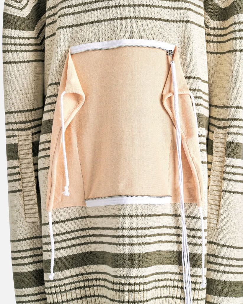 Craig Green o1s1v1r1oon0925 Zip Pocket Stripe Jumper in Multicolor Size US M / EU 48-50 / 2 - 4 Thumbnail