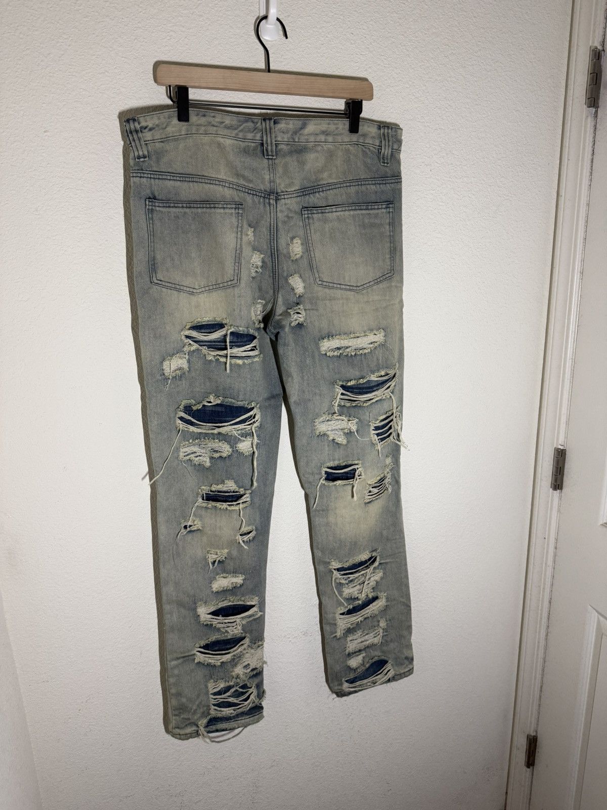Jaded London Jaded Lndn tatter distress denim Size US 36 / EU 52 - 3 Thumbnail
