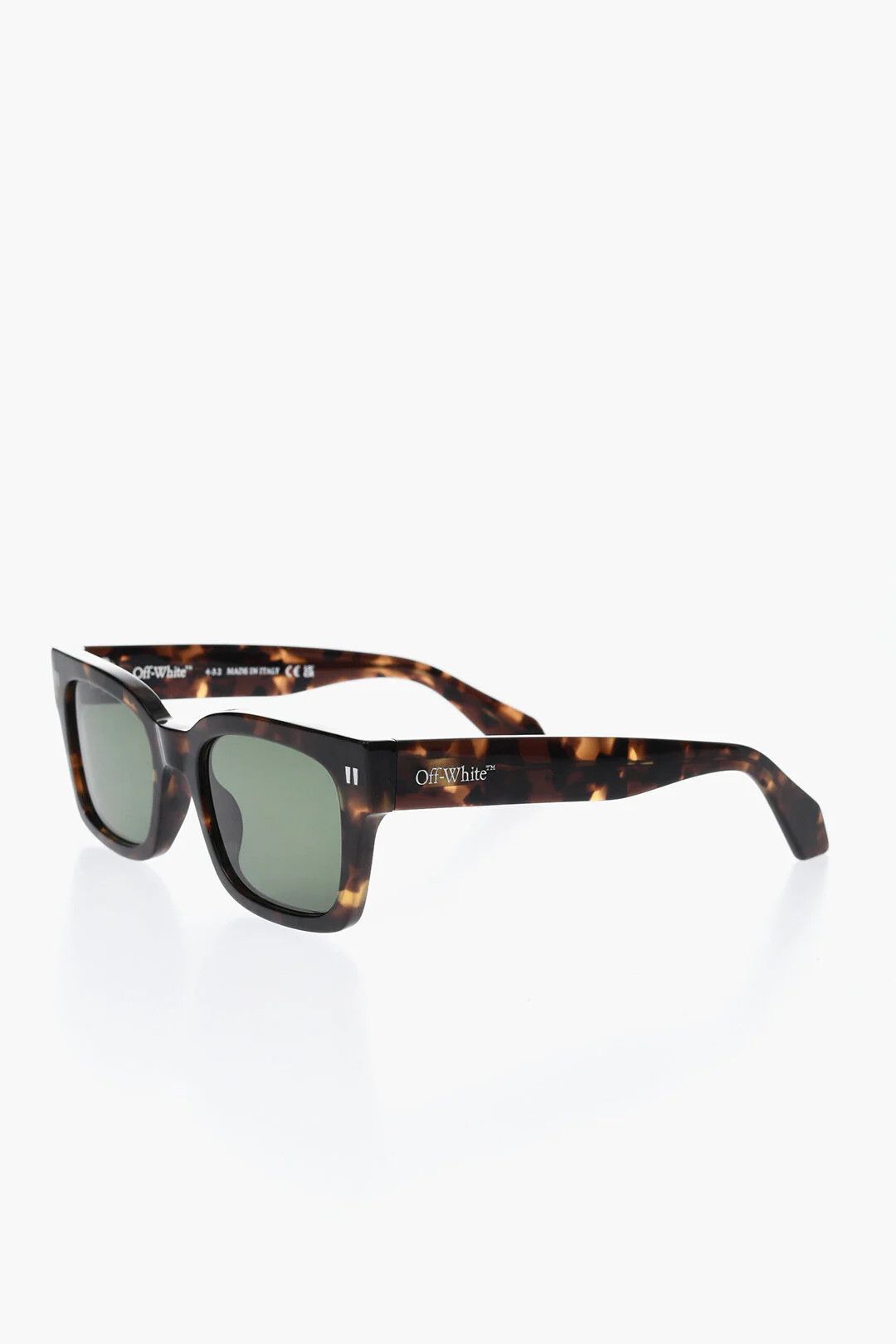 Off-White og1mm0426 Size:OS/Rectangular Tortoiseshell Sunglasses Brown Size ONE SIZE - 2 Thumbnail