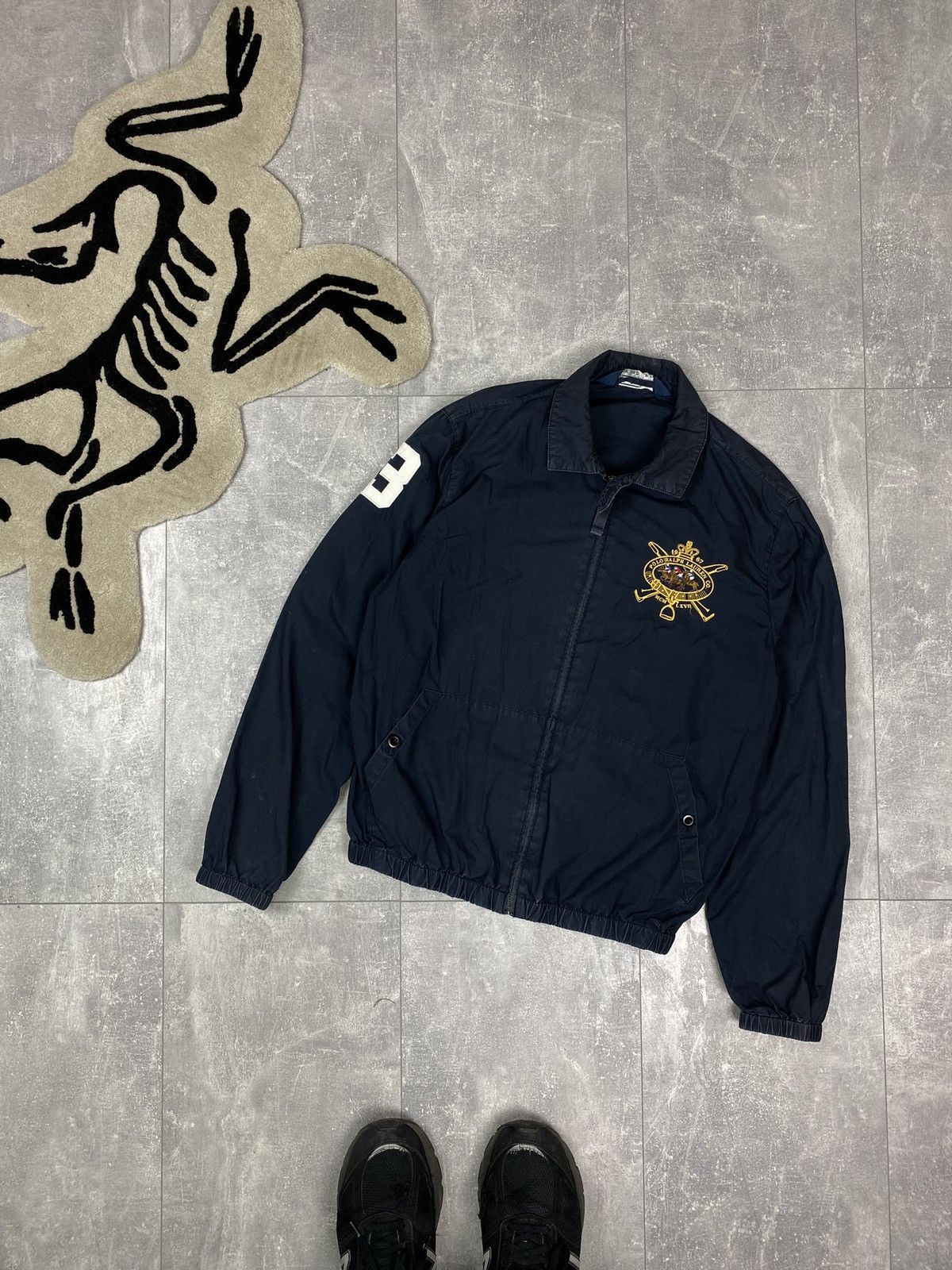 Polo Ralph Lauren Mens Vintage Polo Ralph Lauren Cotton Zip Light Jacket Size US S / EU 44-46 / 1 - 1 Thumbnail