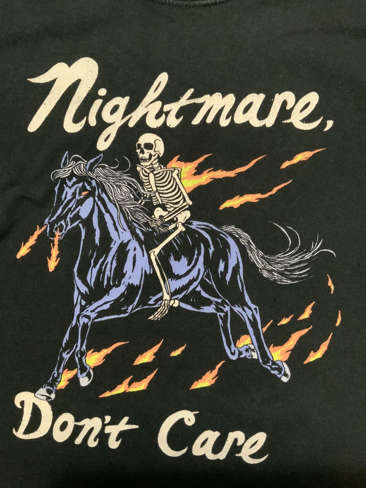 Other Nightmare Don’t Care Hillary White Rabbit Skeleton T-Shirt Size US L / EU 52-54 / 3 - 5 Thumbnail