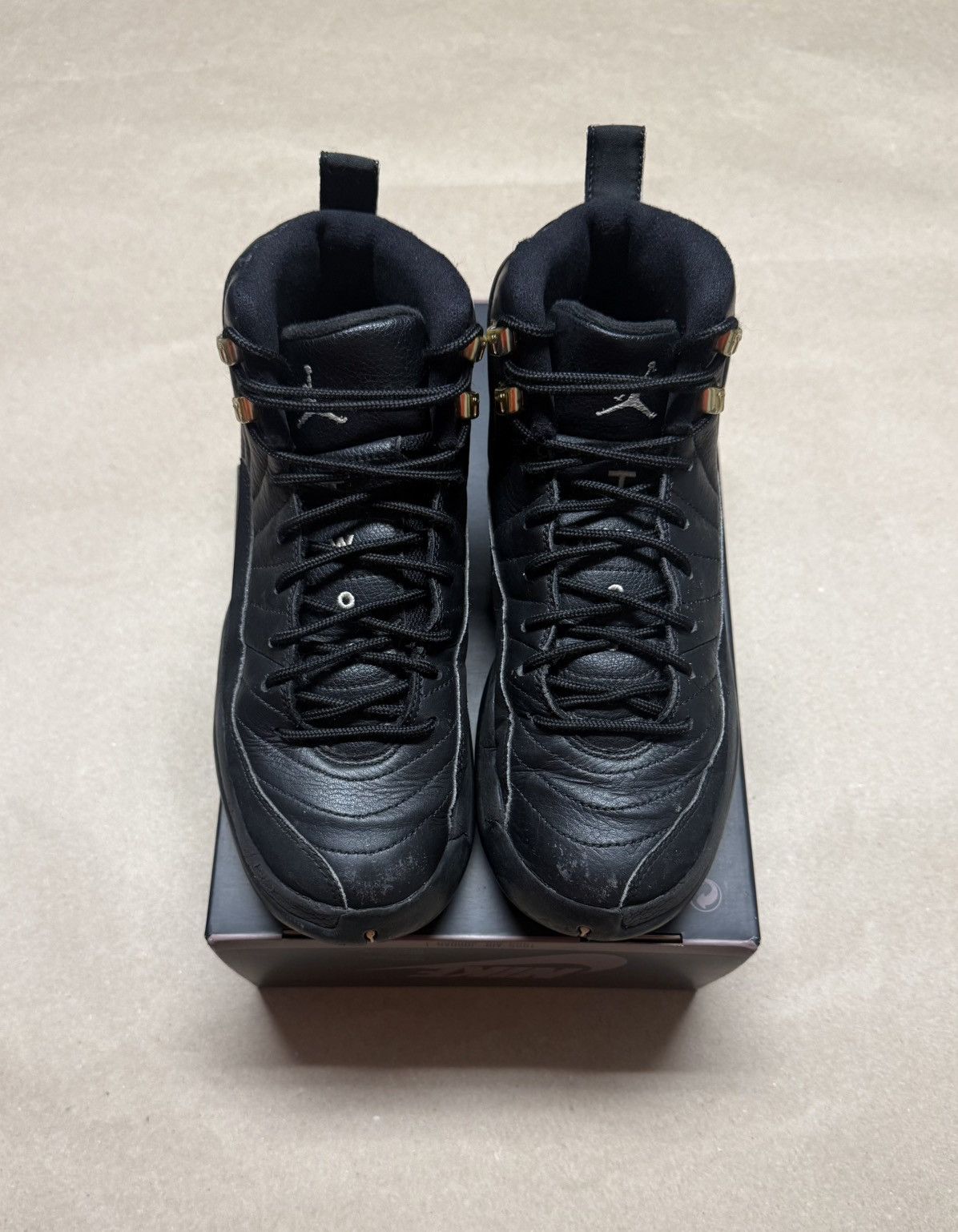 Jordan Brand Nike Air Jordan 12 XII Retro BG The Master size 5.5y Rare! Size US 5.5 / EU 38 - 3 Thumbnail