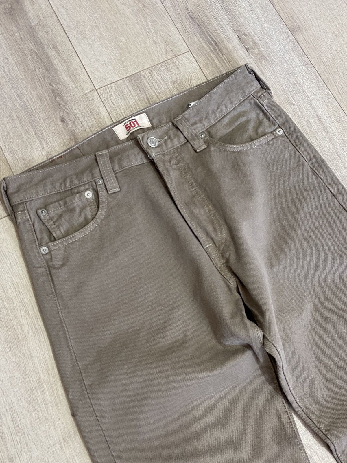 Levi's × Vintage Levi’s 501 pants 90s vintage brown size W30 L30 Size US 30 / EU 46 - 13 Thumbnail